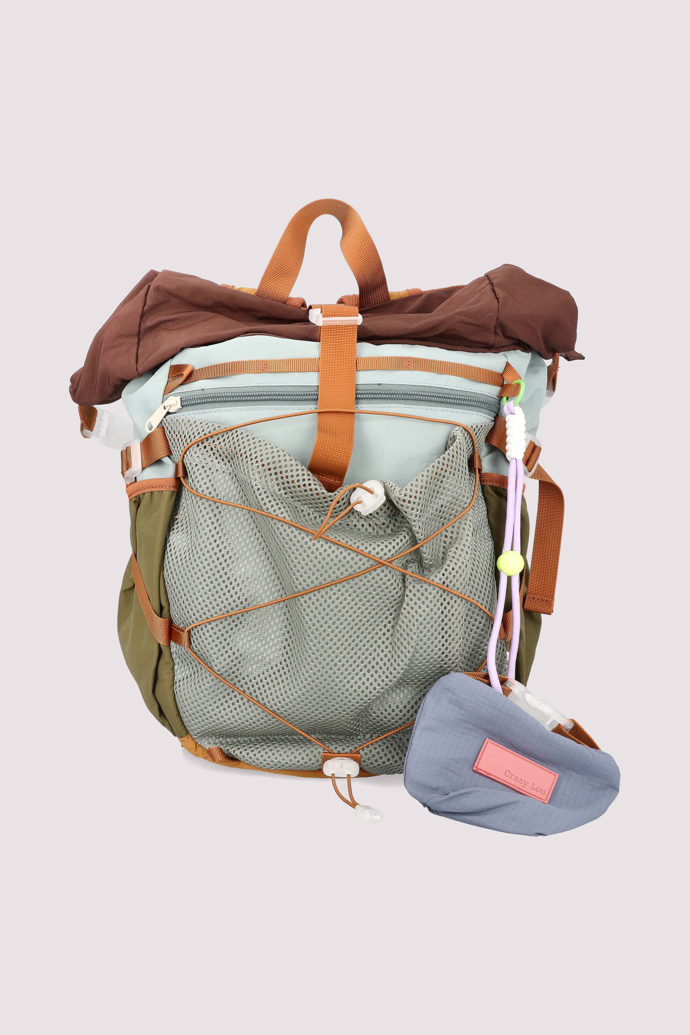 Crazy Lou Rucksack braun, vielseitig