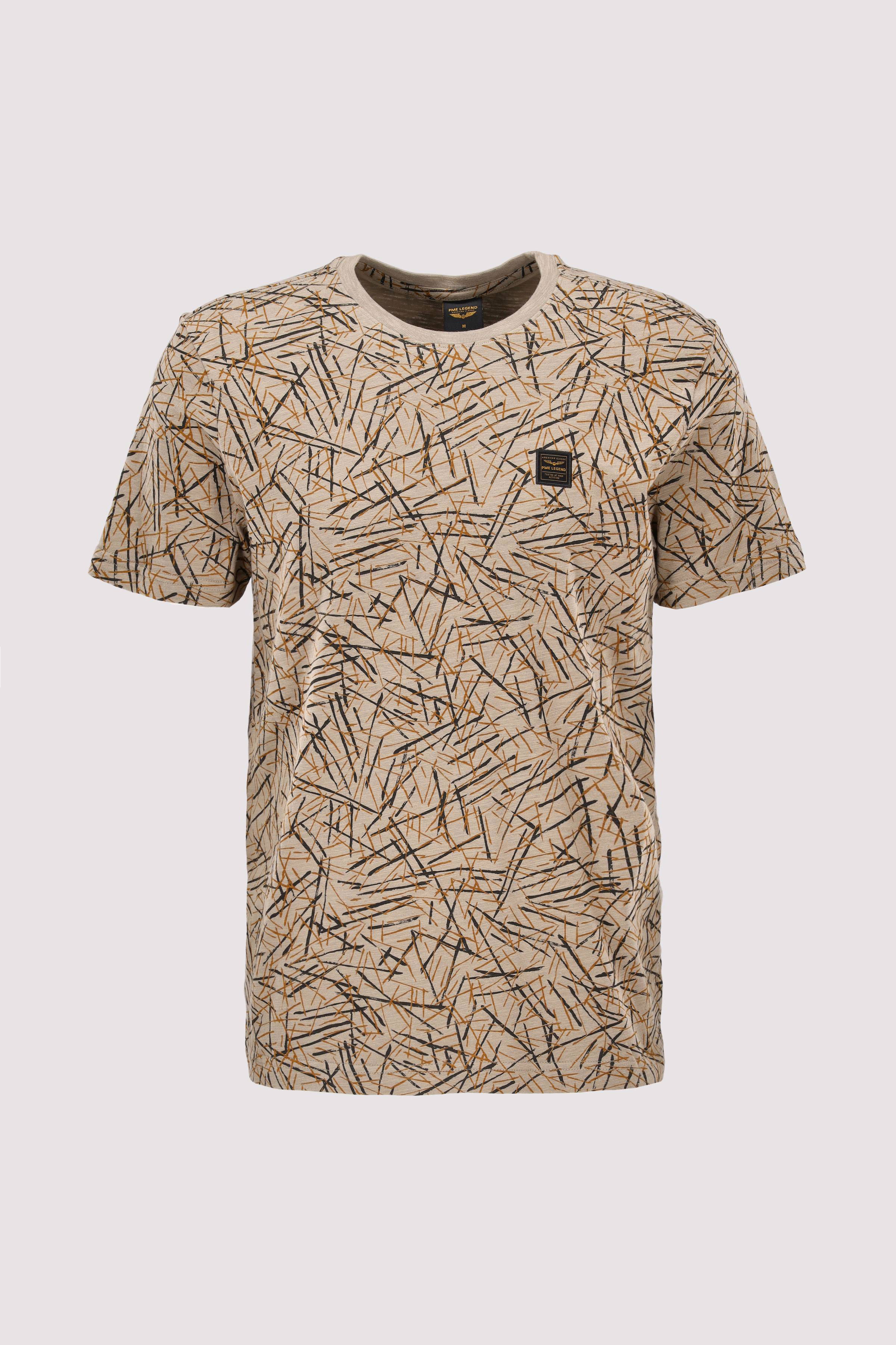 Short sleeve r-neck slub jerse