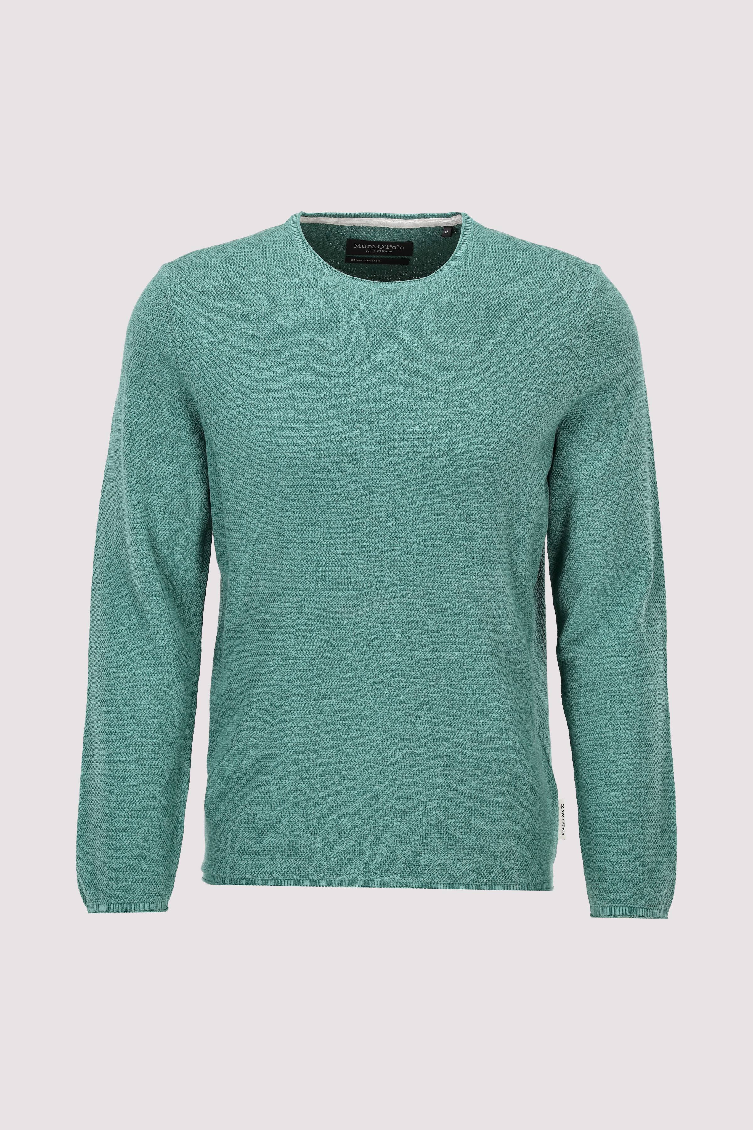 Crewneck, cotton slub, piqué s
