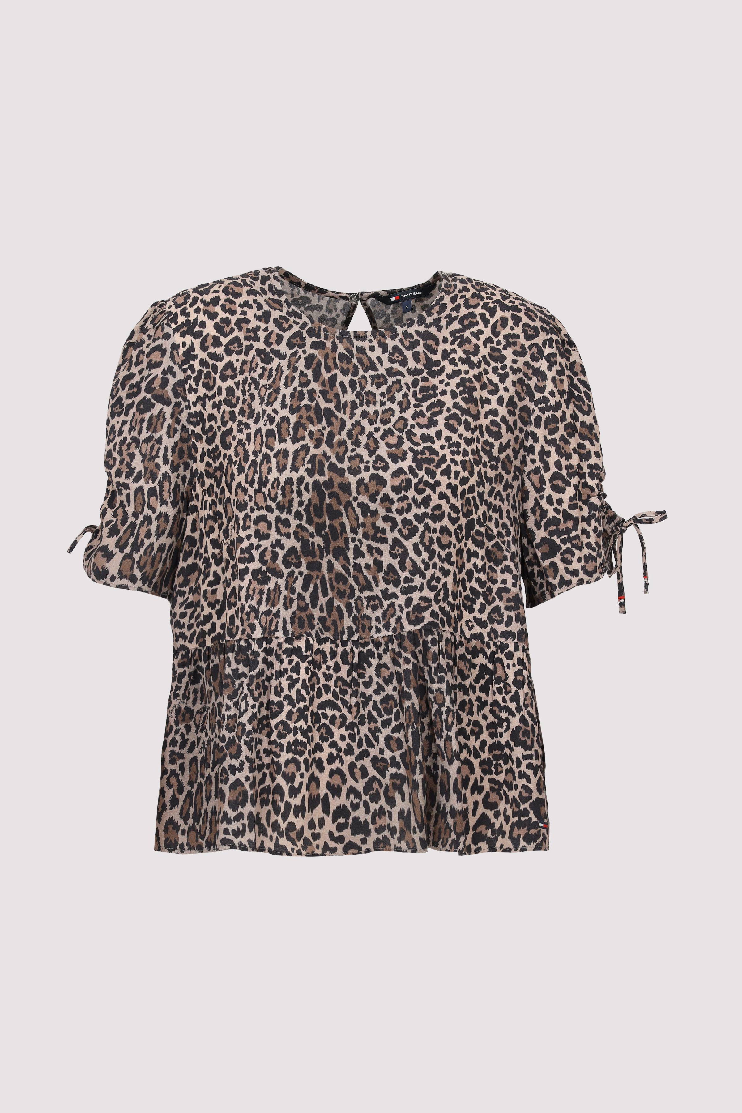 TJW SS TIE SLEEVE BLOUSE