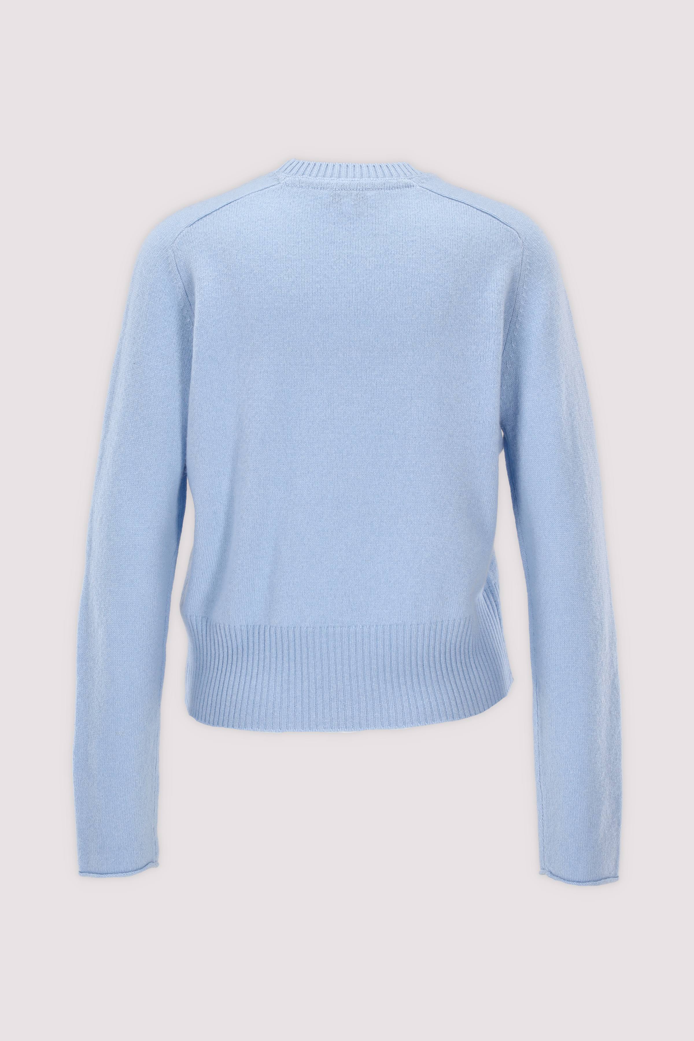 Tommy Hilfiger kurzer Pullover blau