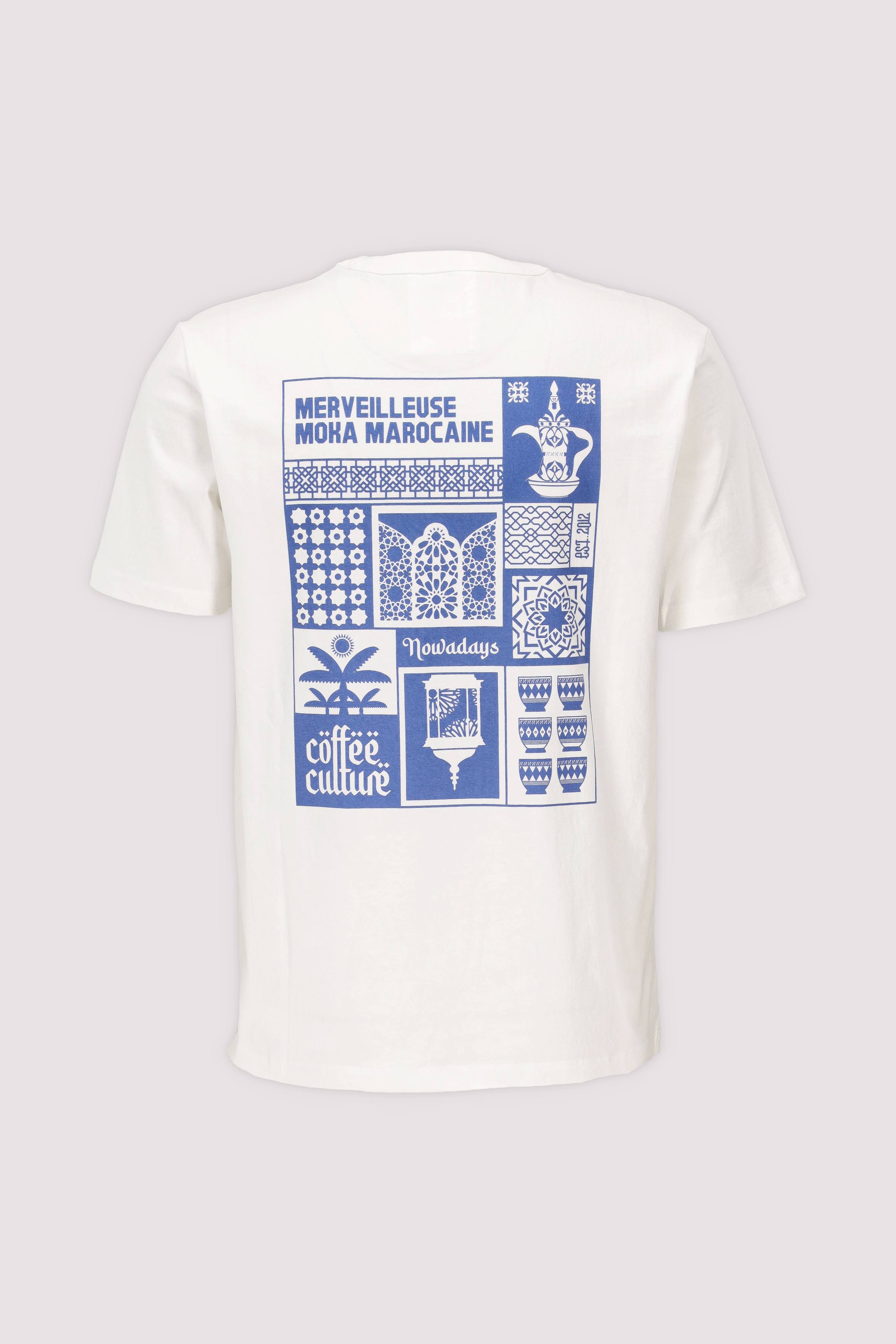 moroccan grid t-shirt