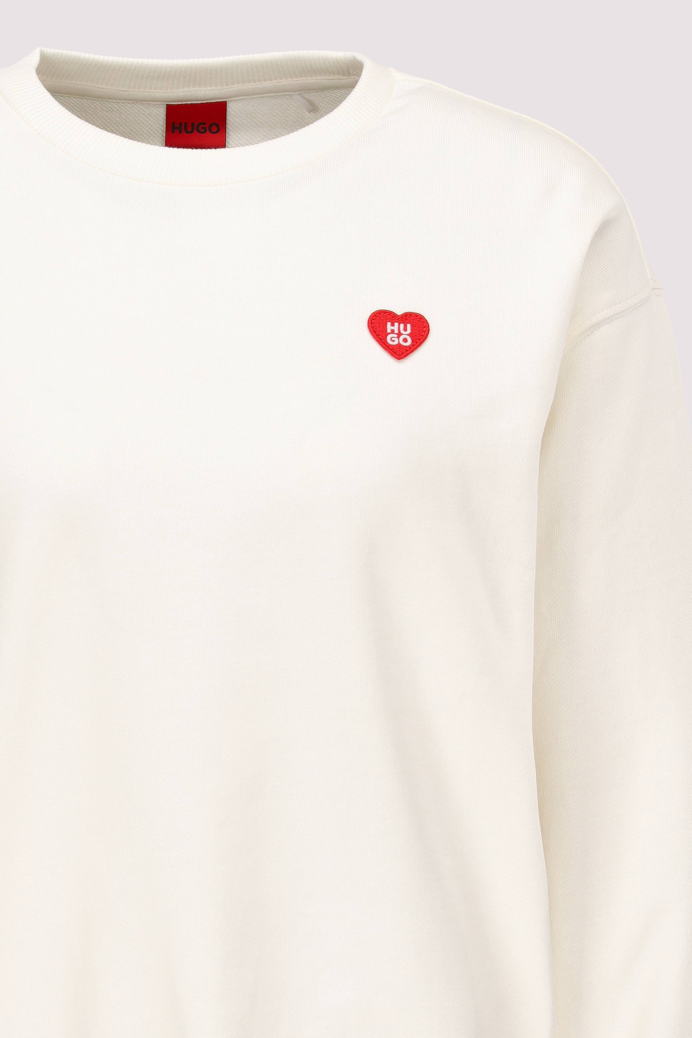 HUGO - HUGO Damen Sweatshirt aus Baumwolle