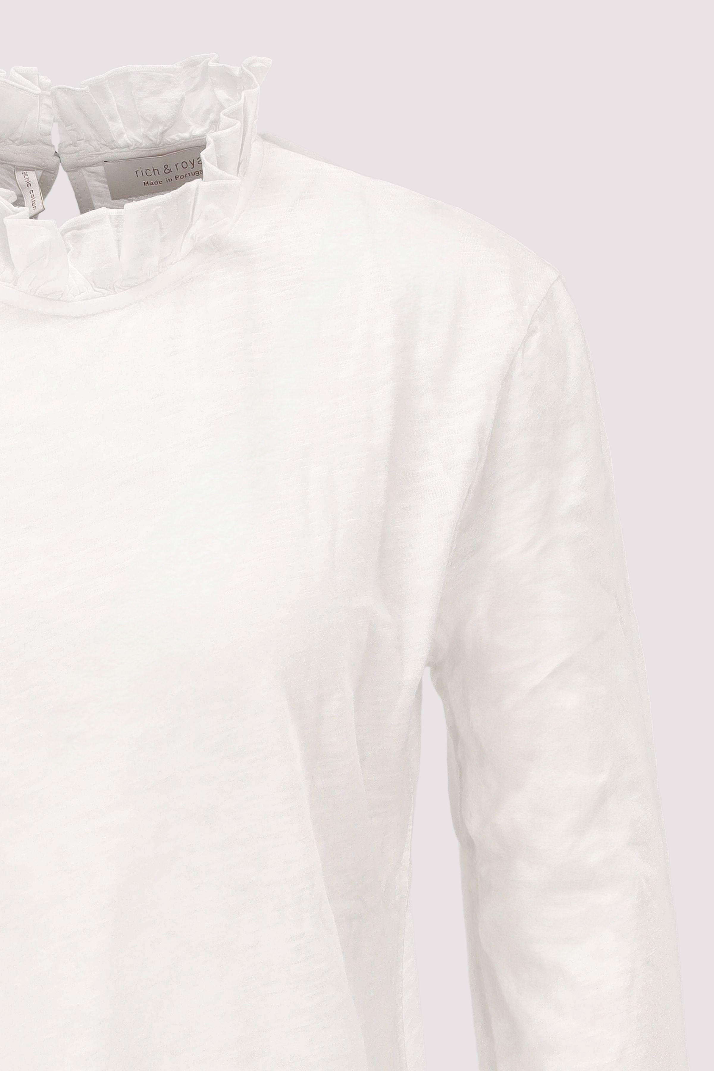 Rich & Royal - Organic Slub Frill Longsleeve
