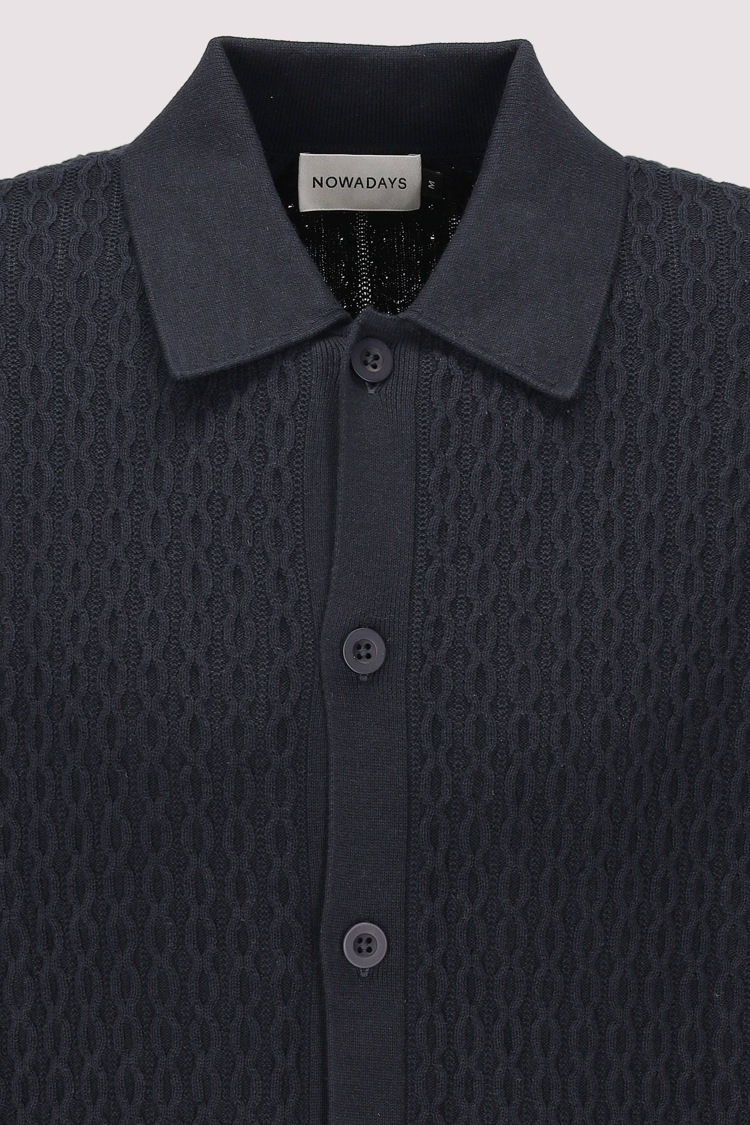 NOWADAYS - the open front polo