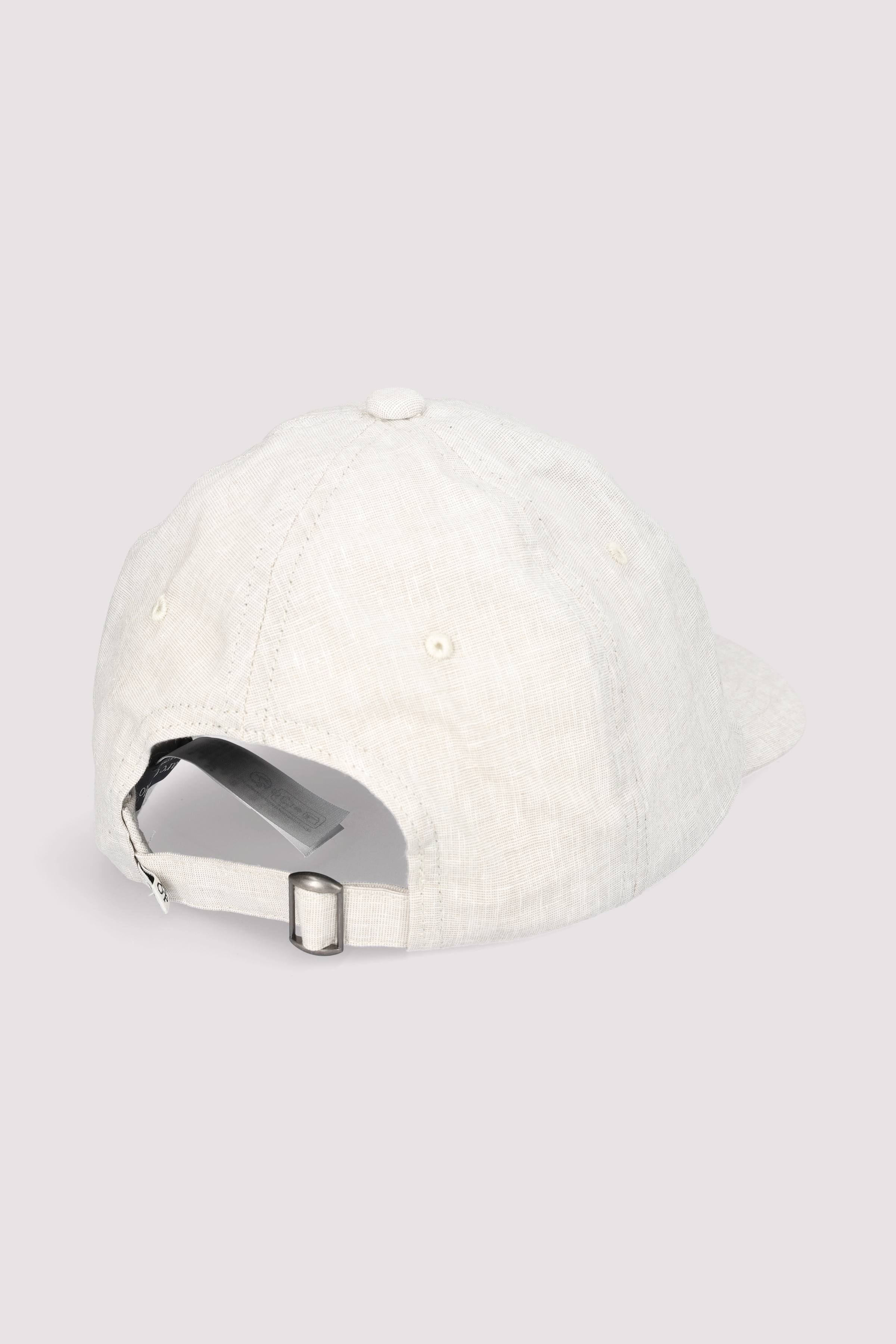Marc O Polo Casual - Beige Basecap von Marc O'Polo Leinenmix