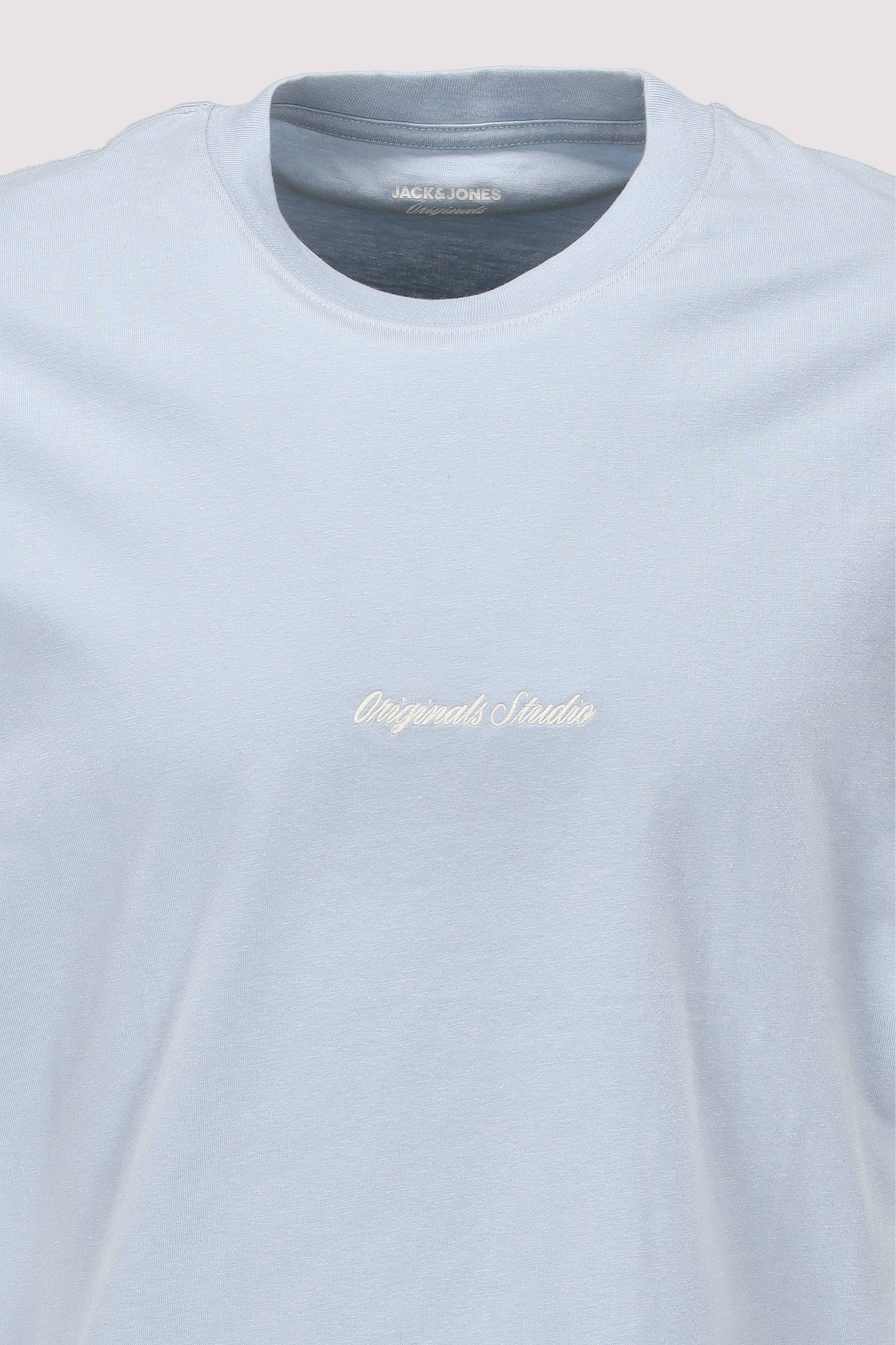 Jack and Jones - JORNORREBRO EMB TEE SS CREW NE