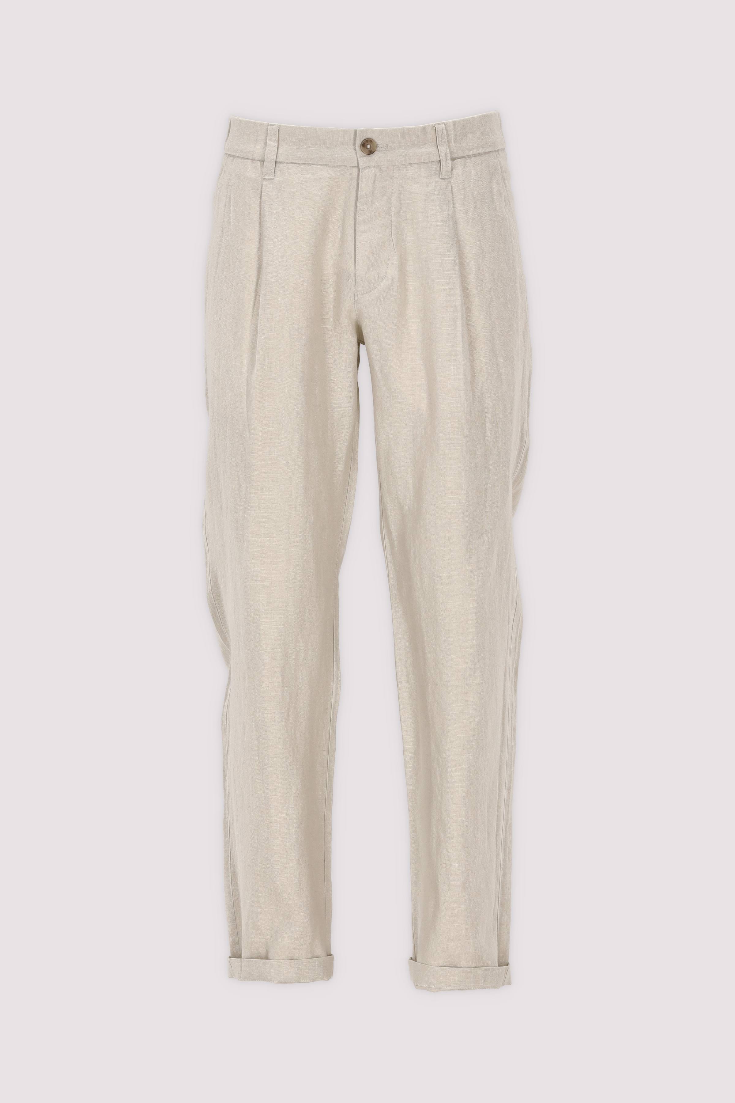Marc O'Polo Leinen-Shorts Grau