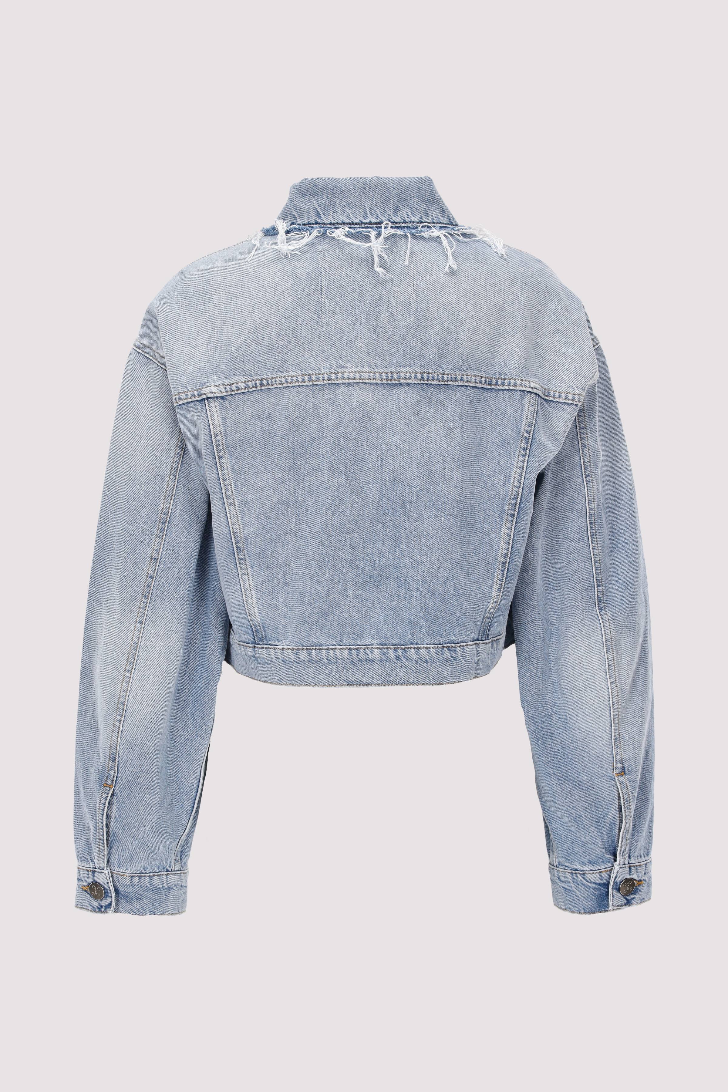 boxy denim jacket