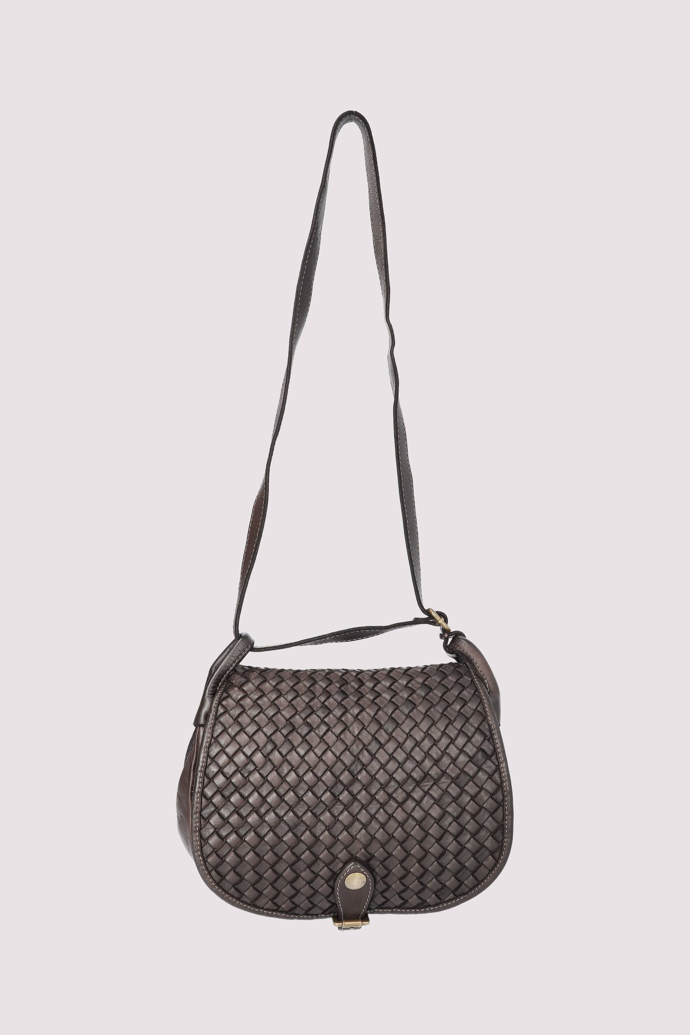 Marlon Bags Handtasche dunkelbraun