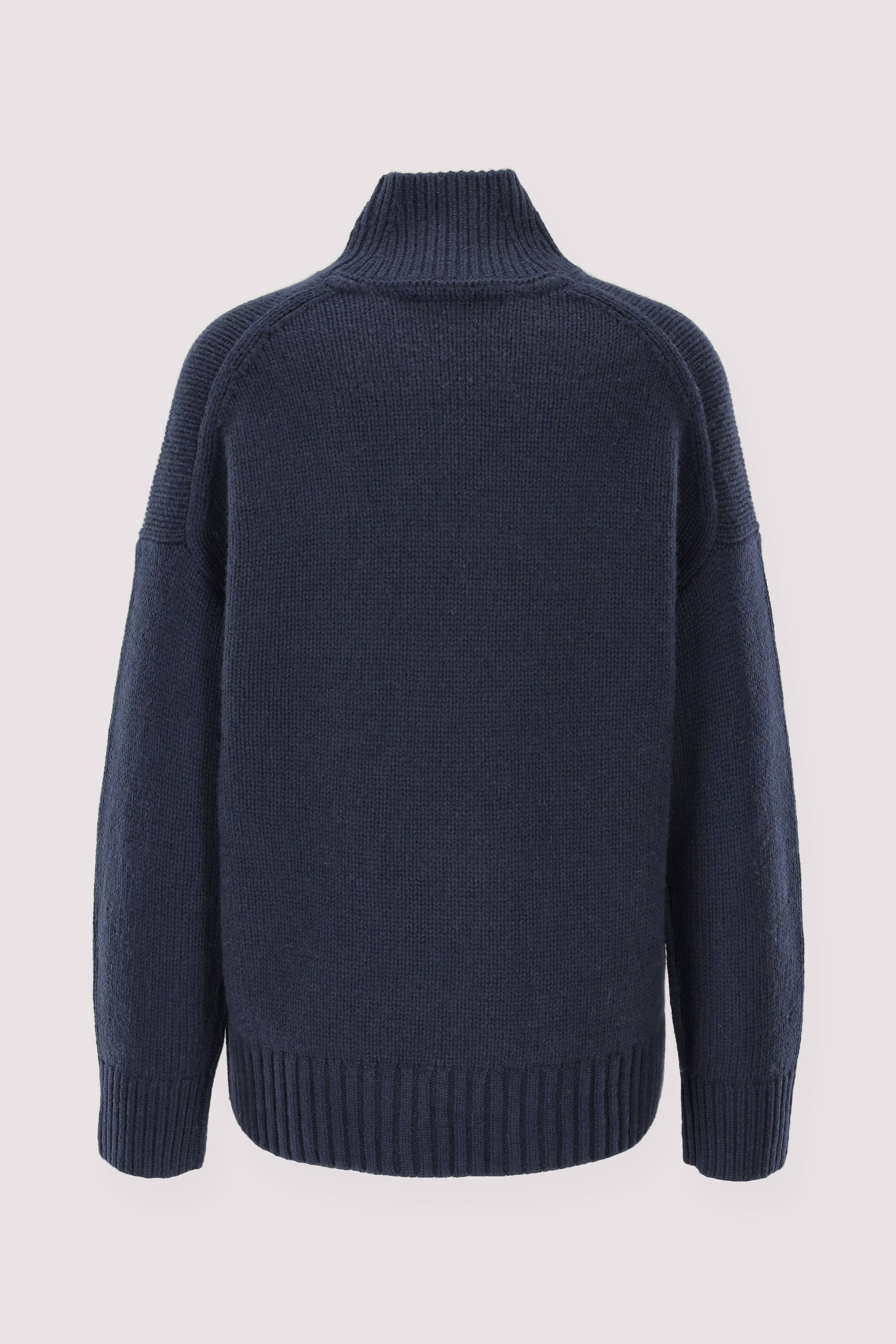 Tommy Hilfiger kurzer Pullover blau
