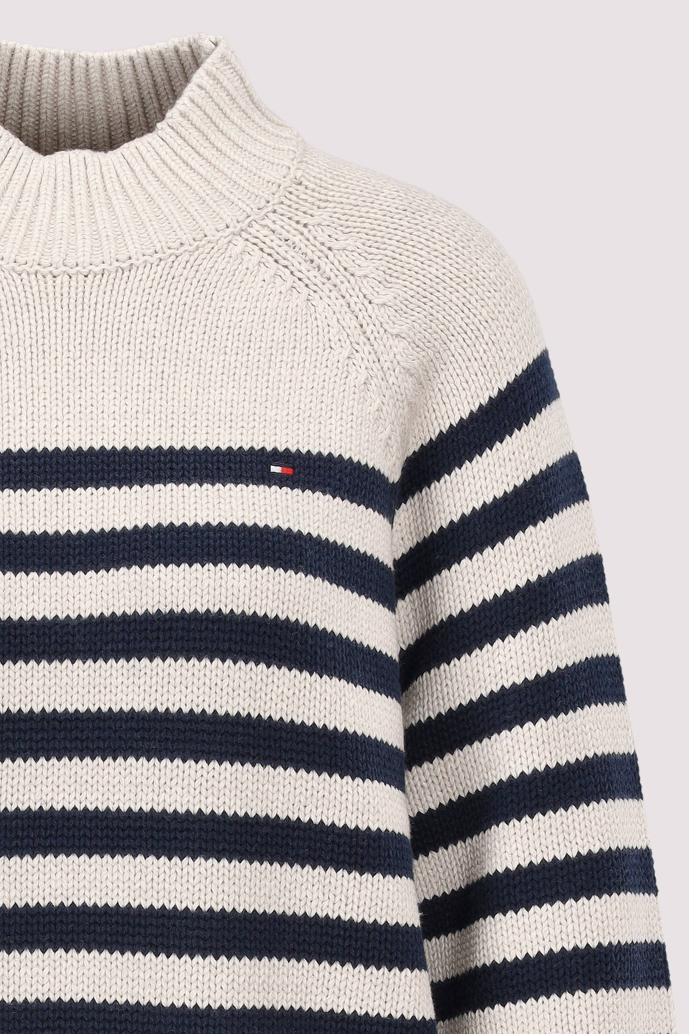 Tommy Hilfiger - COTTON BLEND MOCK-NK LS SWT