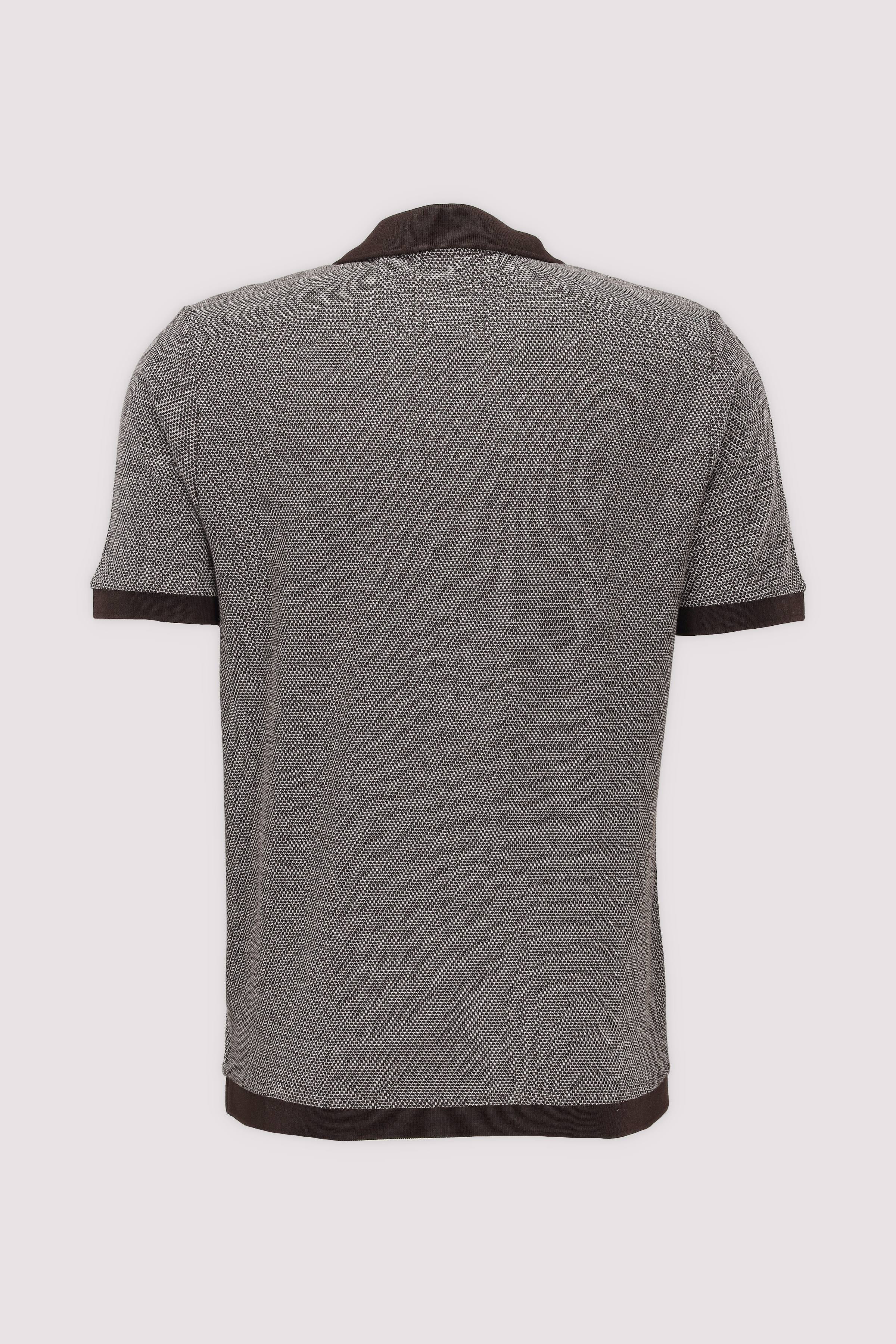 the open collar polo