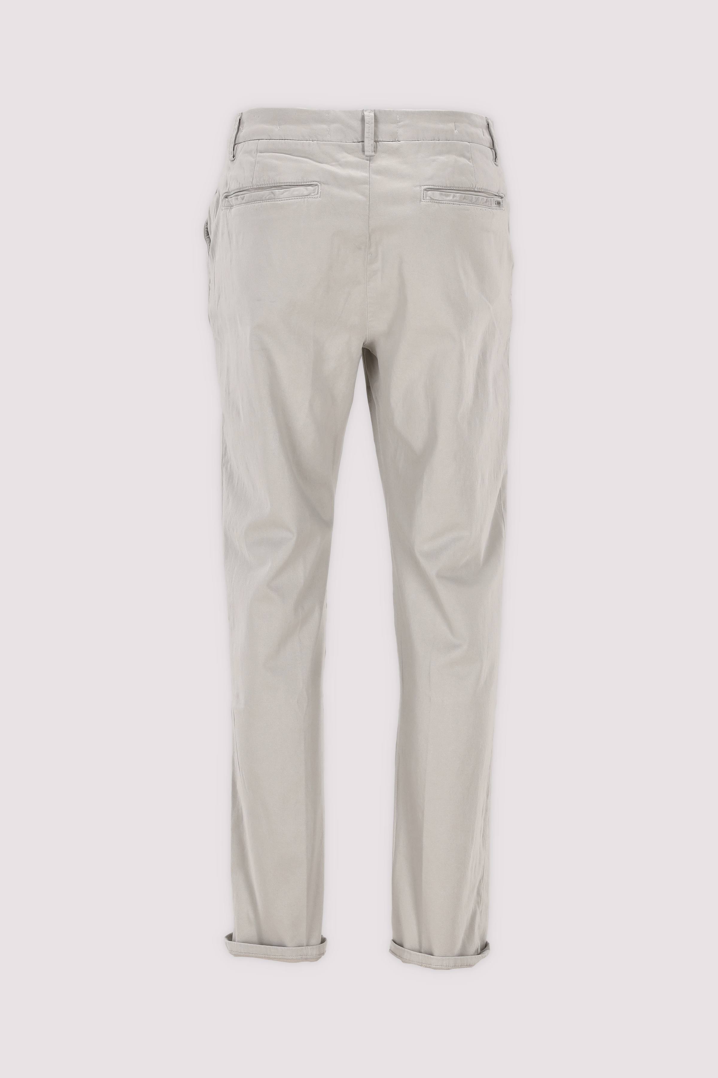 Freizeithose aus Tencel-Mix, Grau