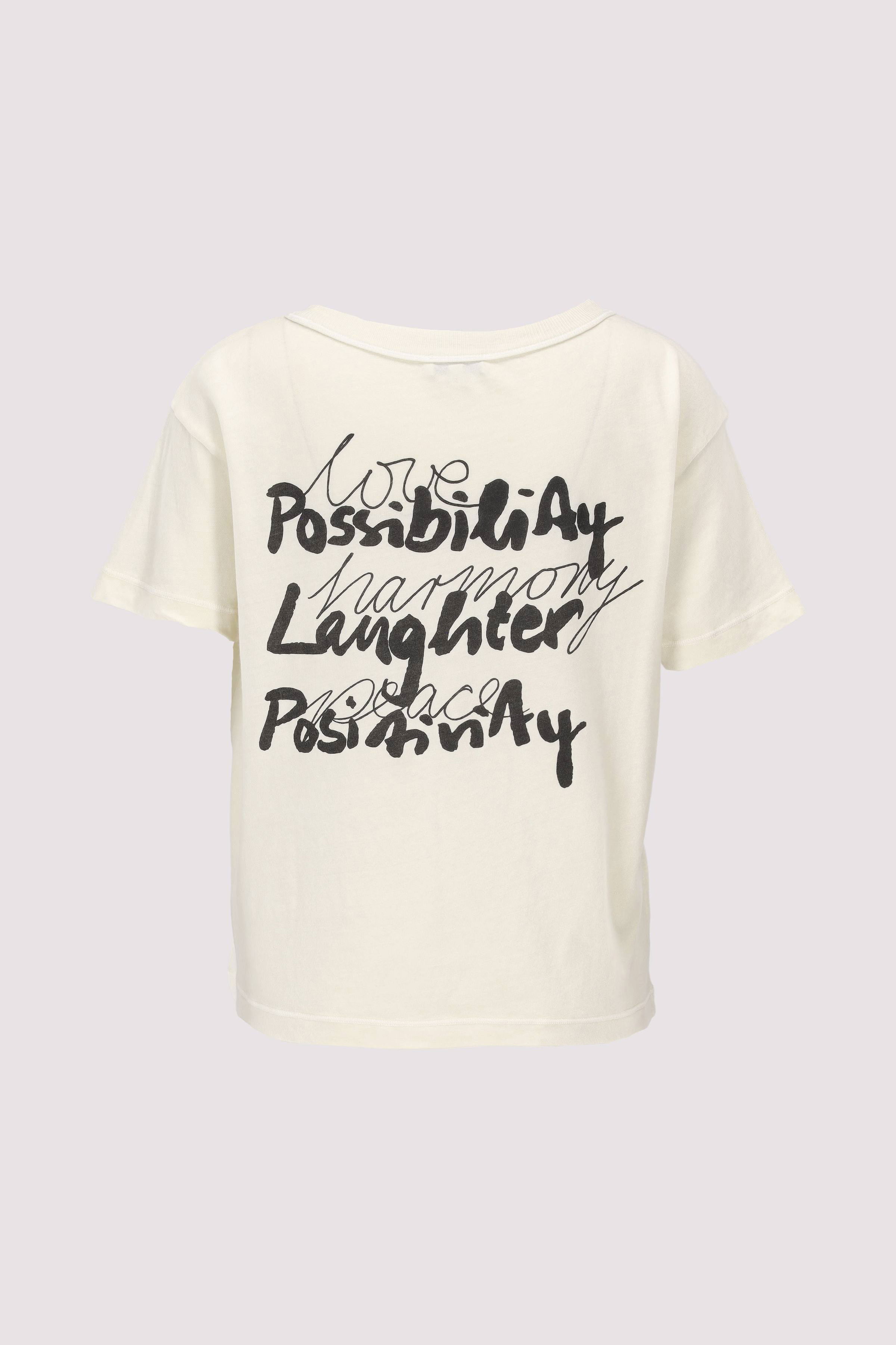 T-shirt, short sleeve, placed 