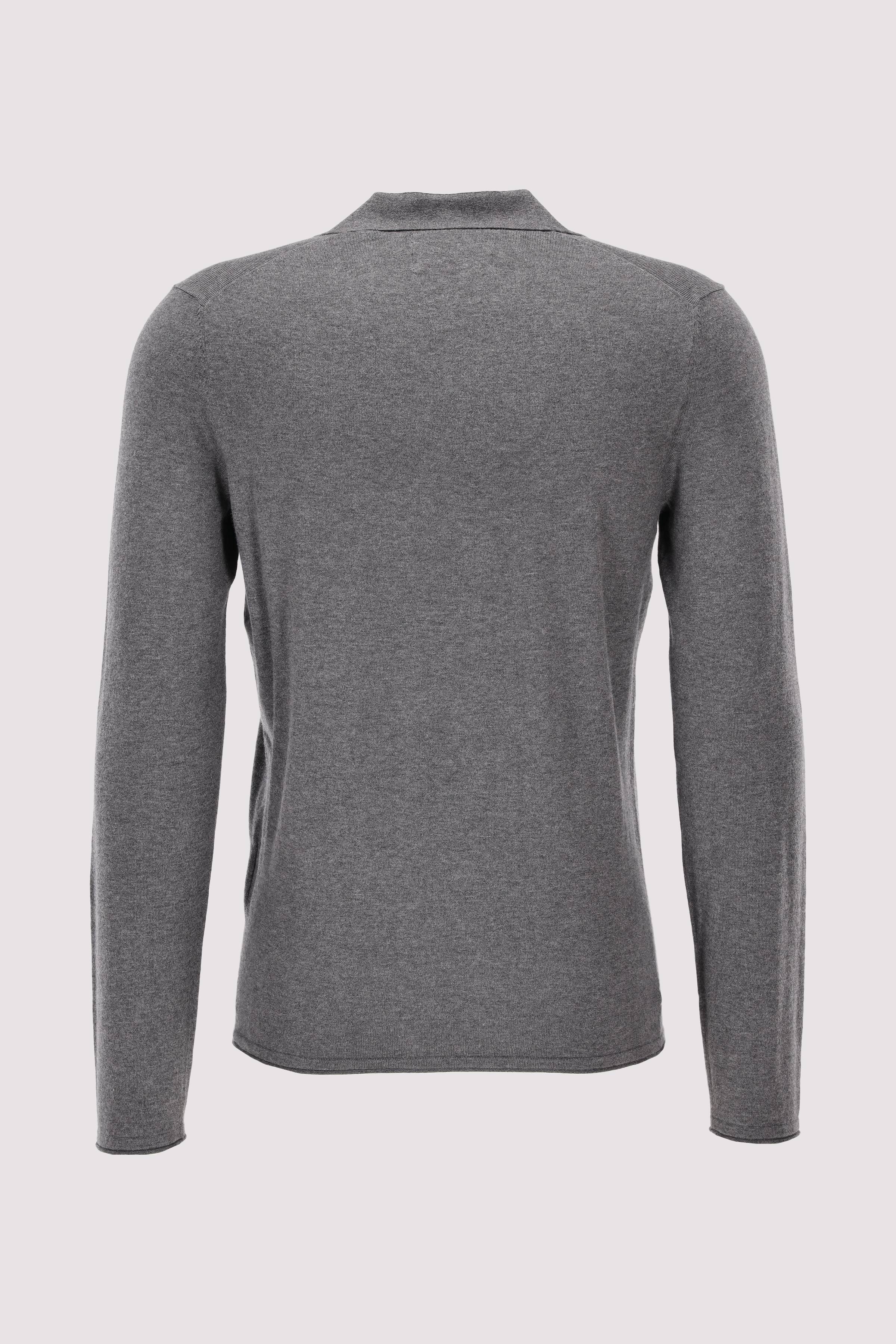 Marc O Polo Casual - Pullover with open polo collar