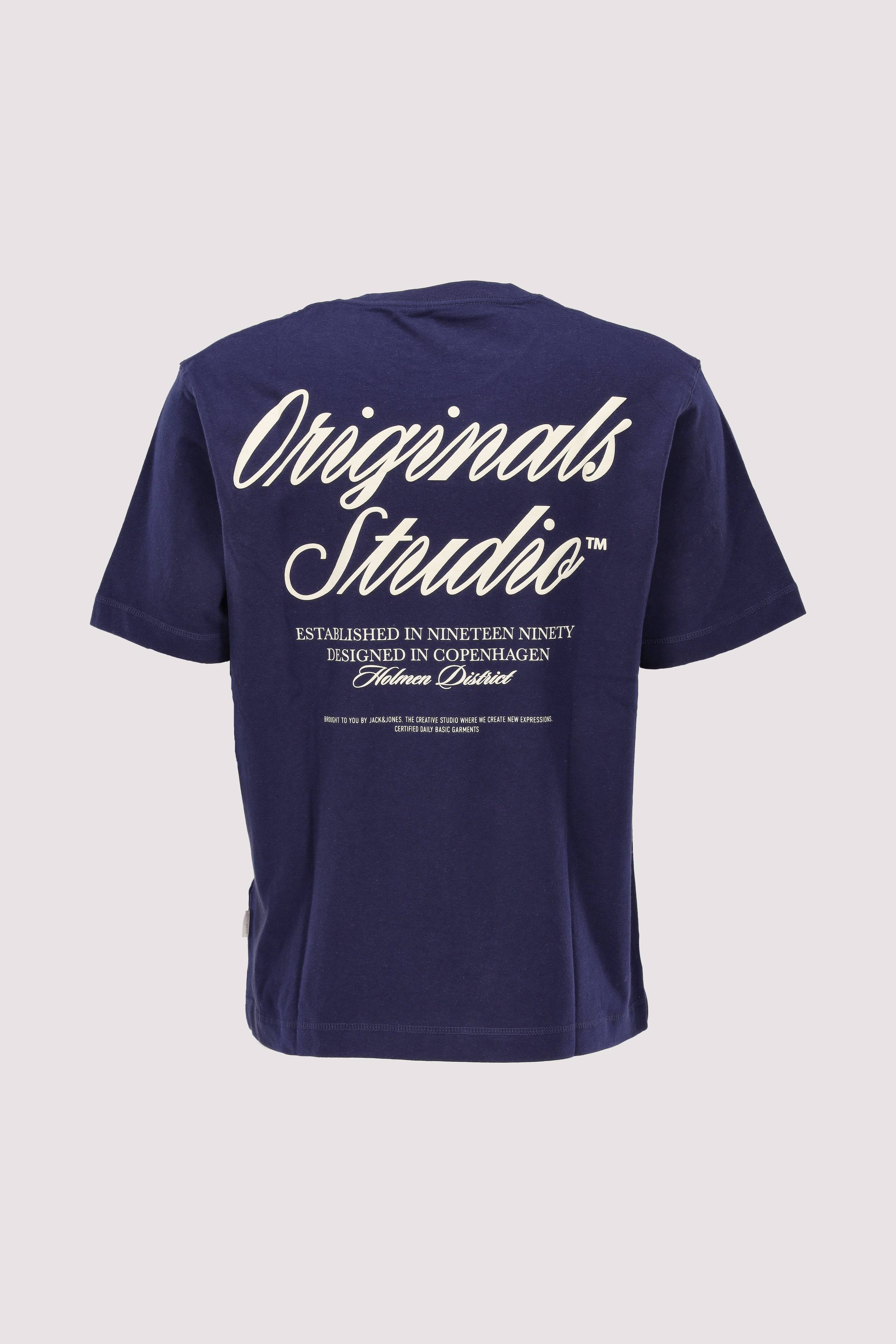 Jack and Jones - JORNORREBRO TYPO TEE SS CREW N Jack and Jones - JORNORREBRO TYPO TEE SS CREW N