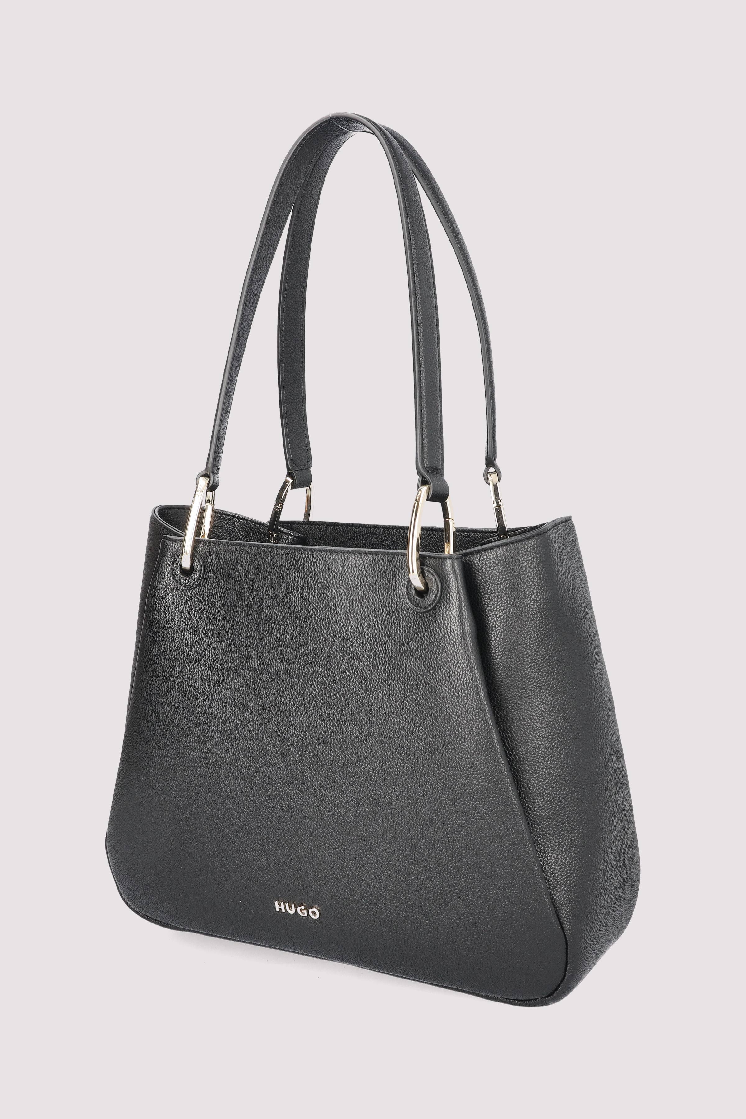 HUGO - HUGO schwarze Handtasche – urban chic