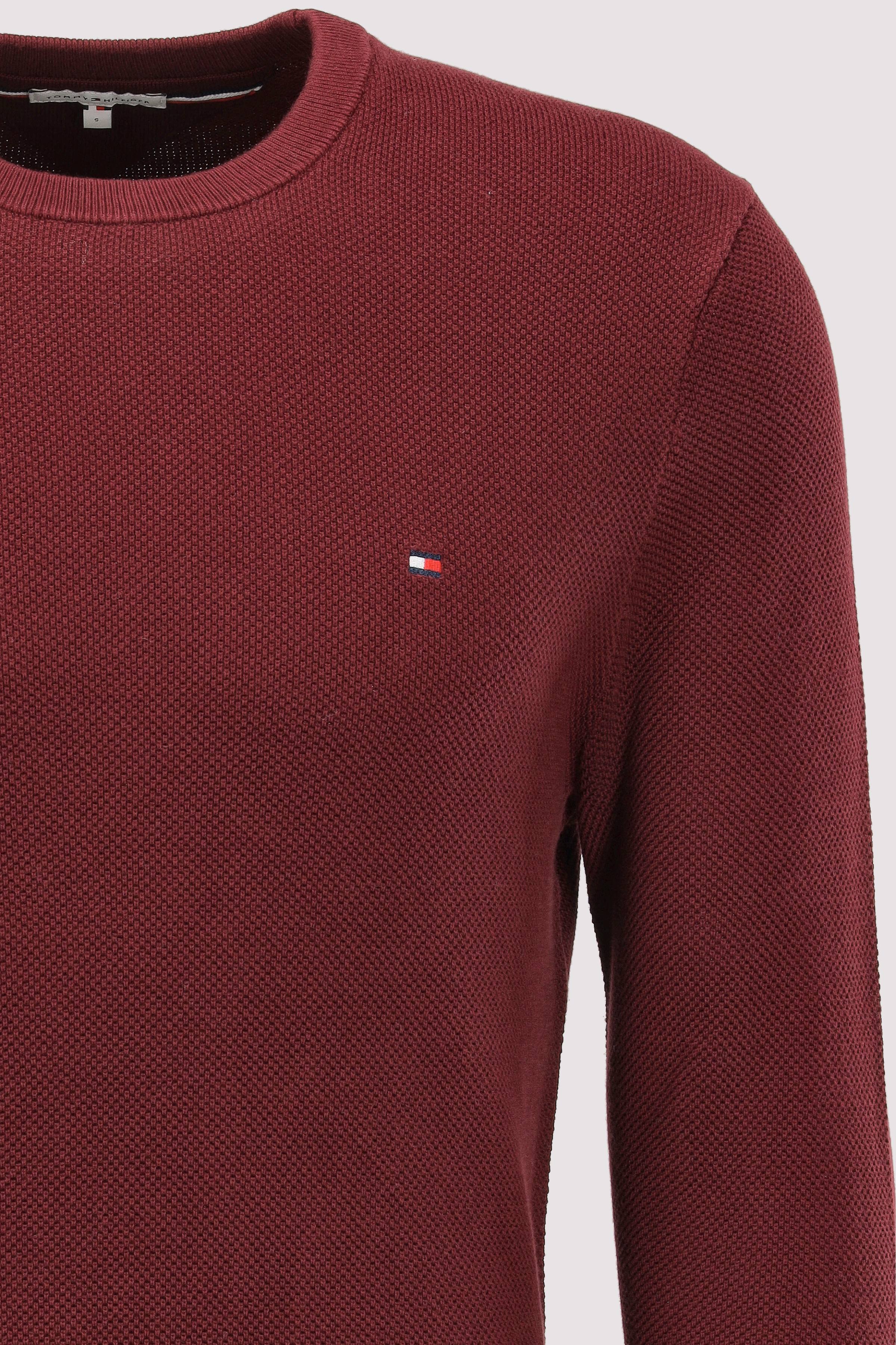 Tommy Hilfiger - Tommy Hilfiger violetter Bio-Pullover