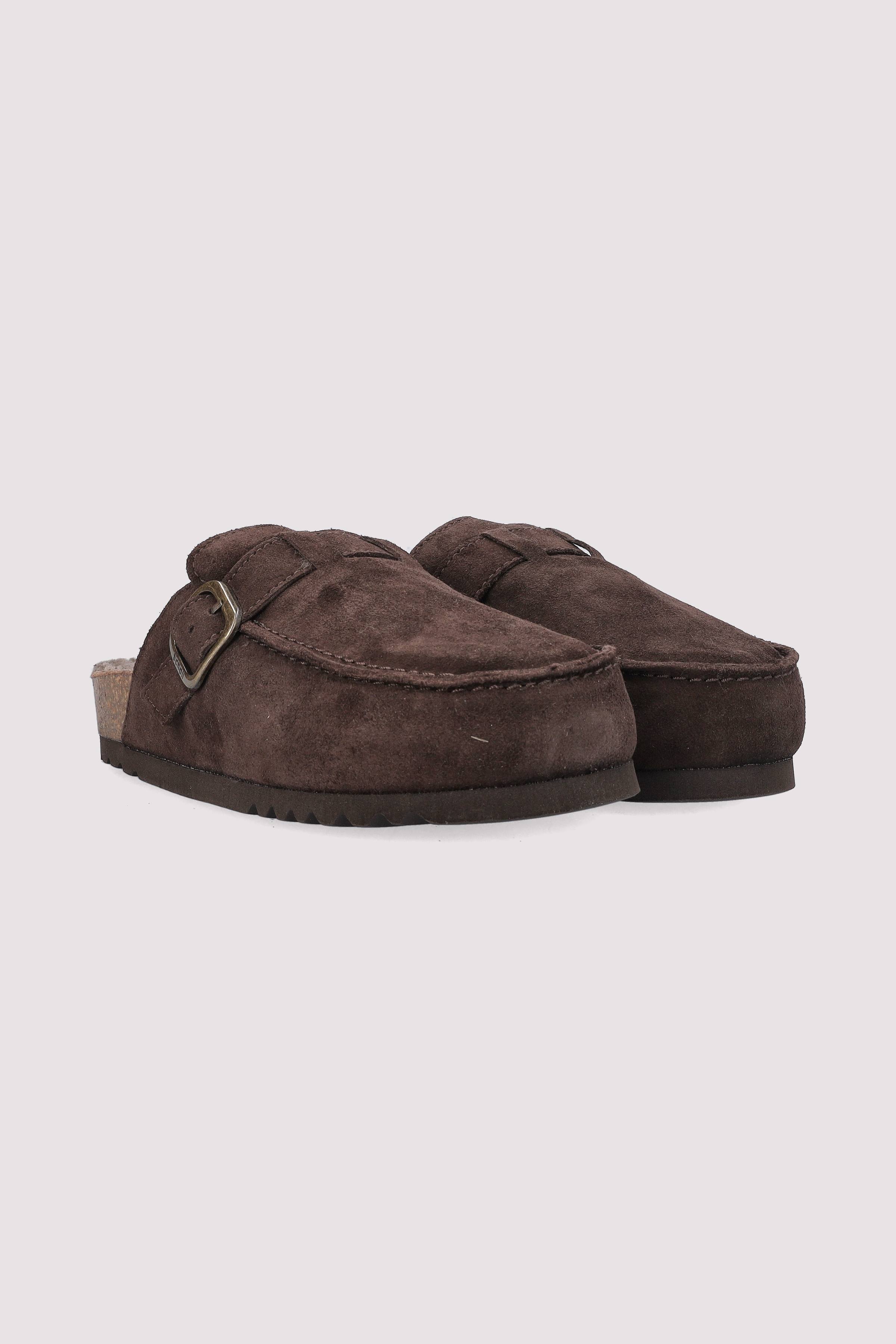 Scholl - Flache Sandale Scholl Lederkomfort