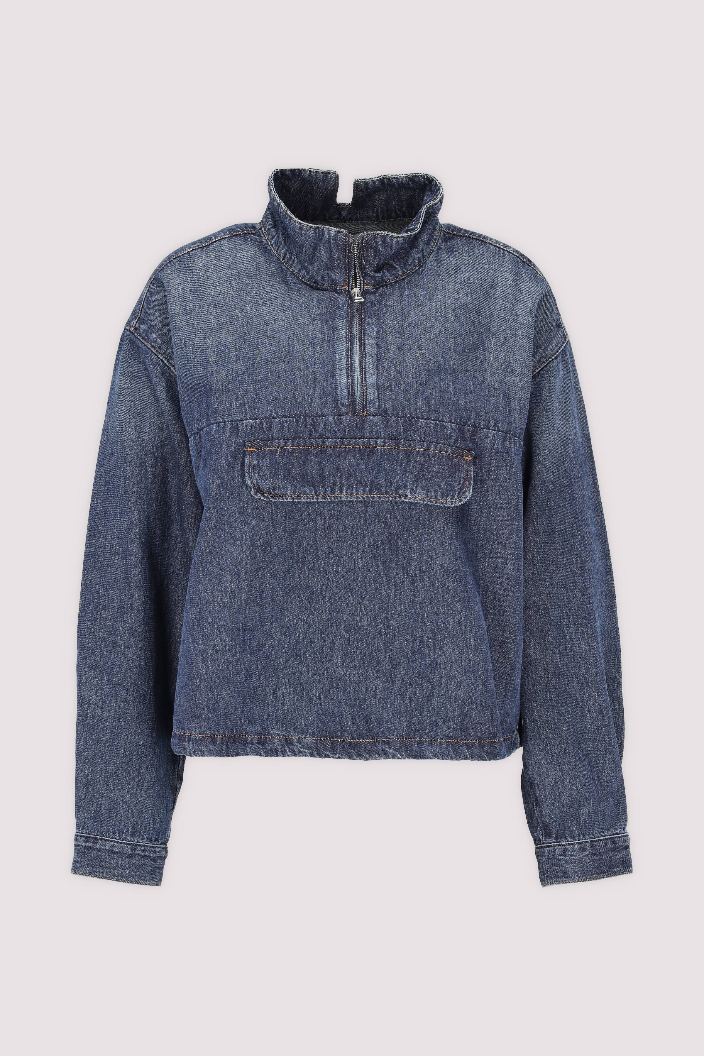 Dunkelblaue Jeansjacke von PNTS