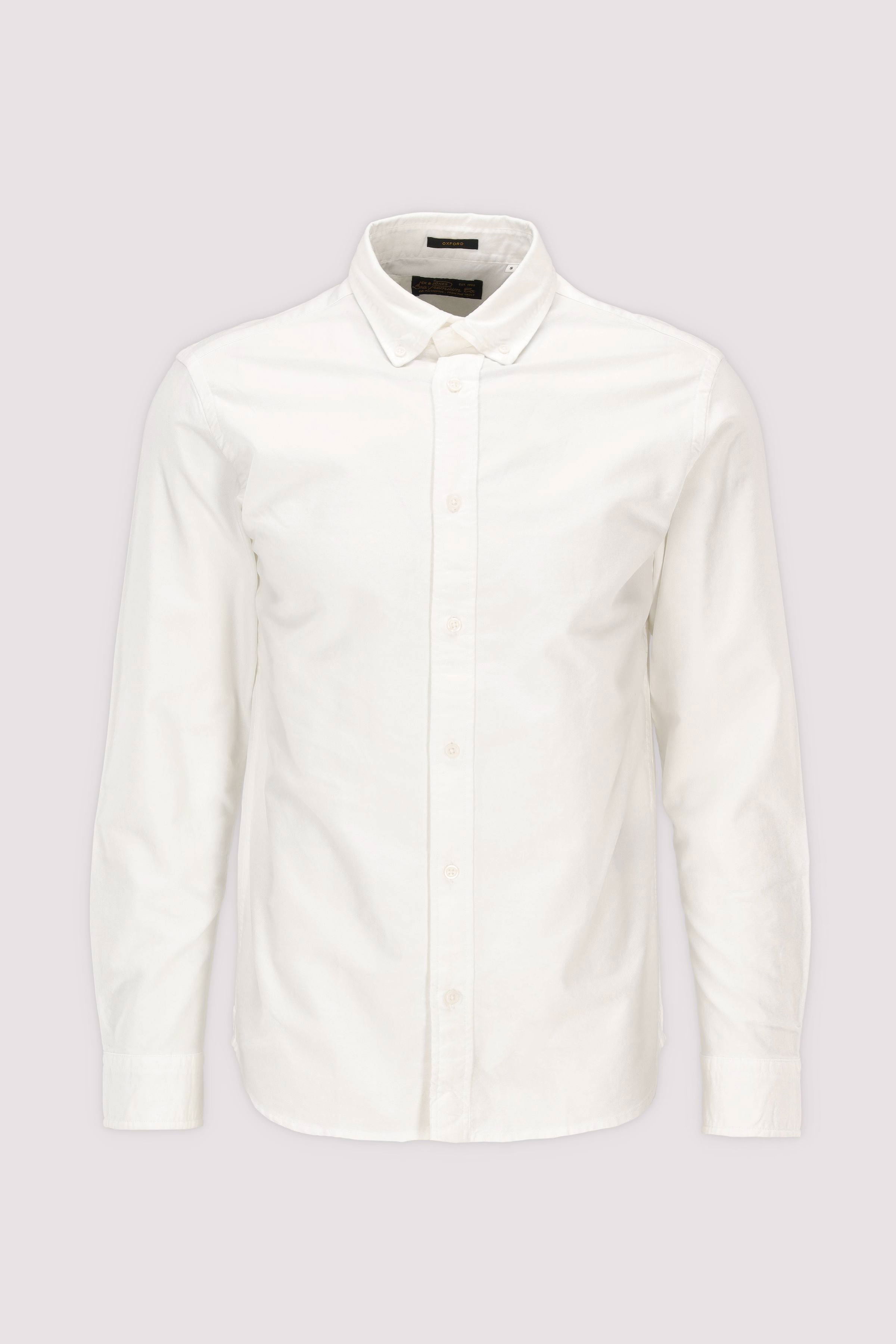 JJEHARVEY OXFORD L/S SHIRT NOO