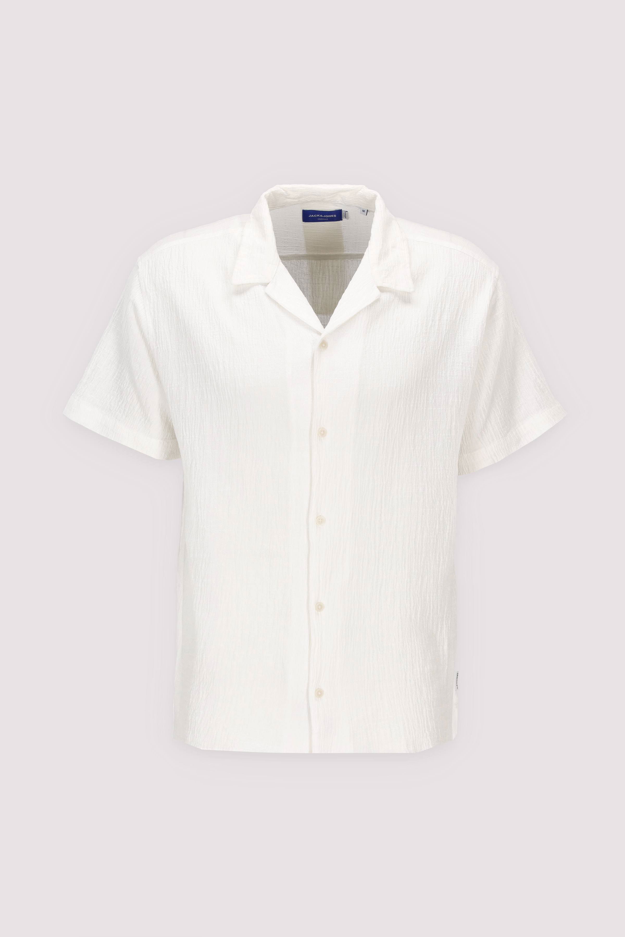 JORLUKE CRINKLE RESORT SHIRT S