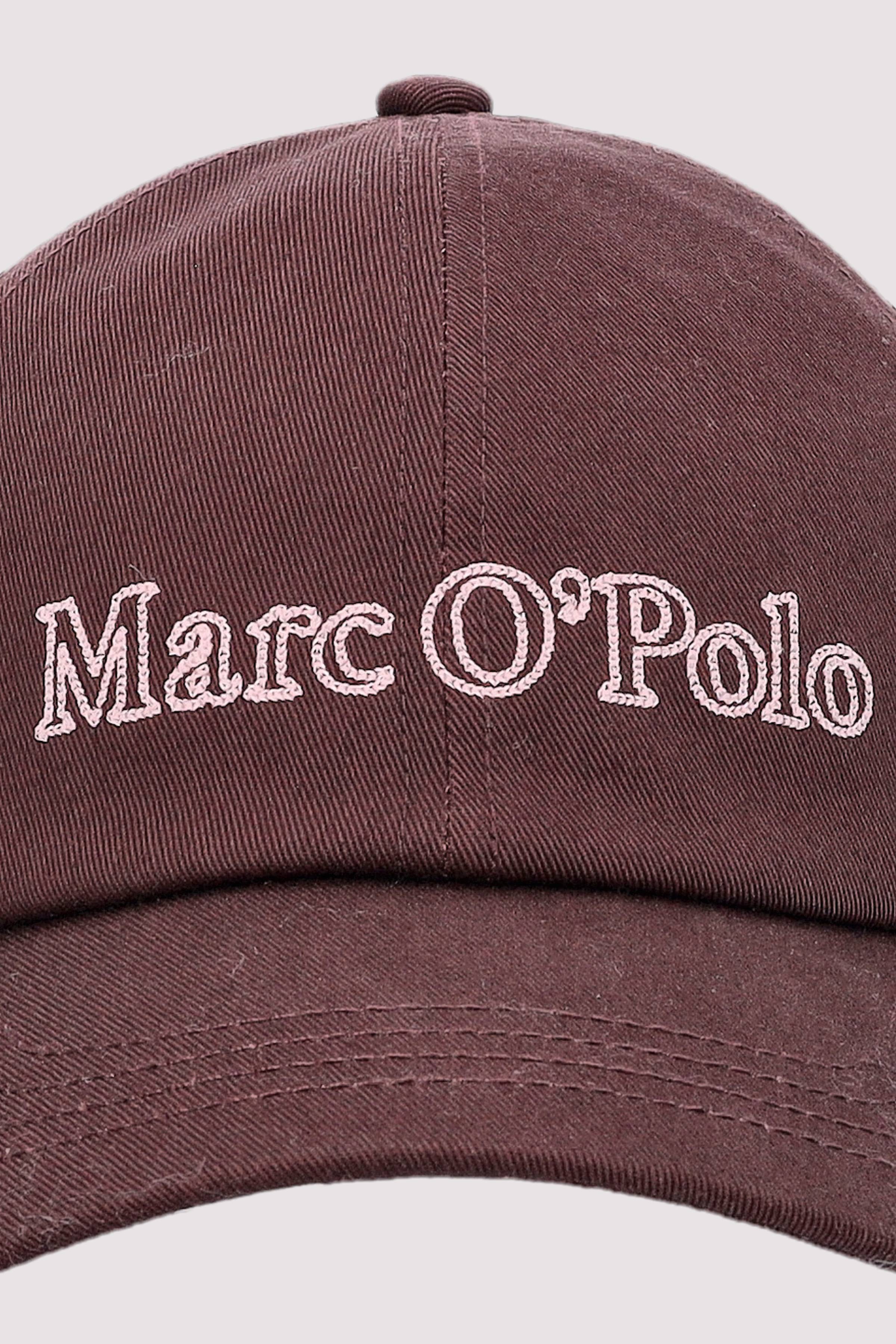 Marc O'Polo Mütze black cherry Baumwolle