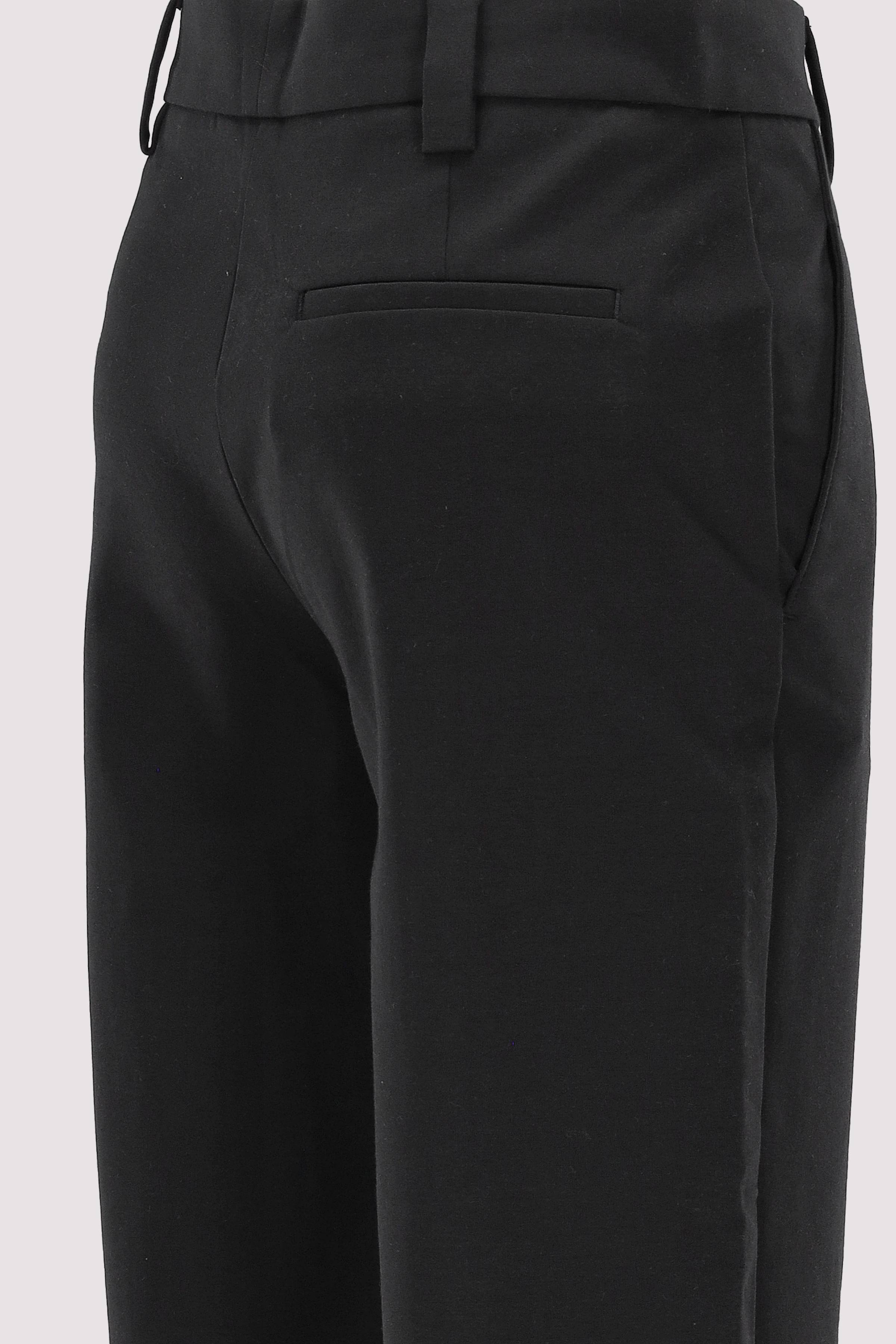 Marc O´Polo International - Pants, medium rise, wide leg, 