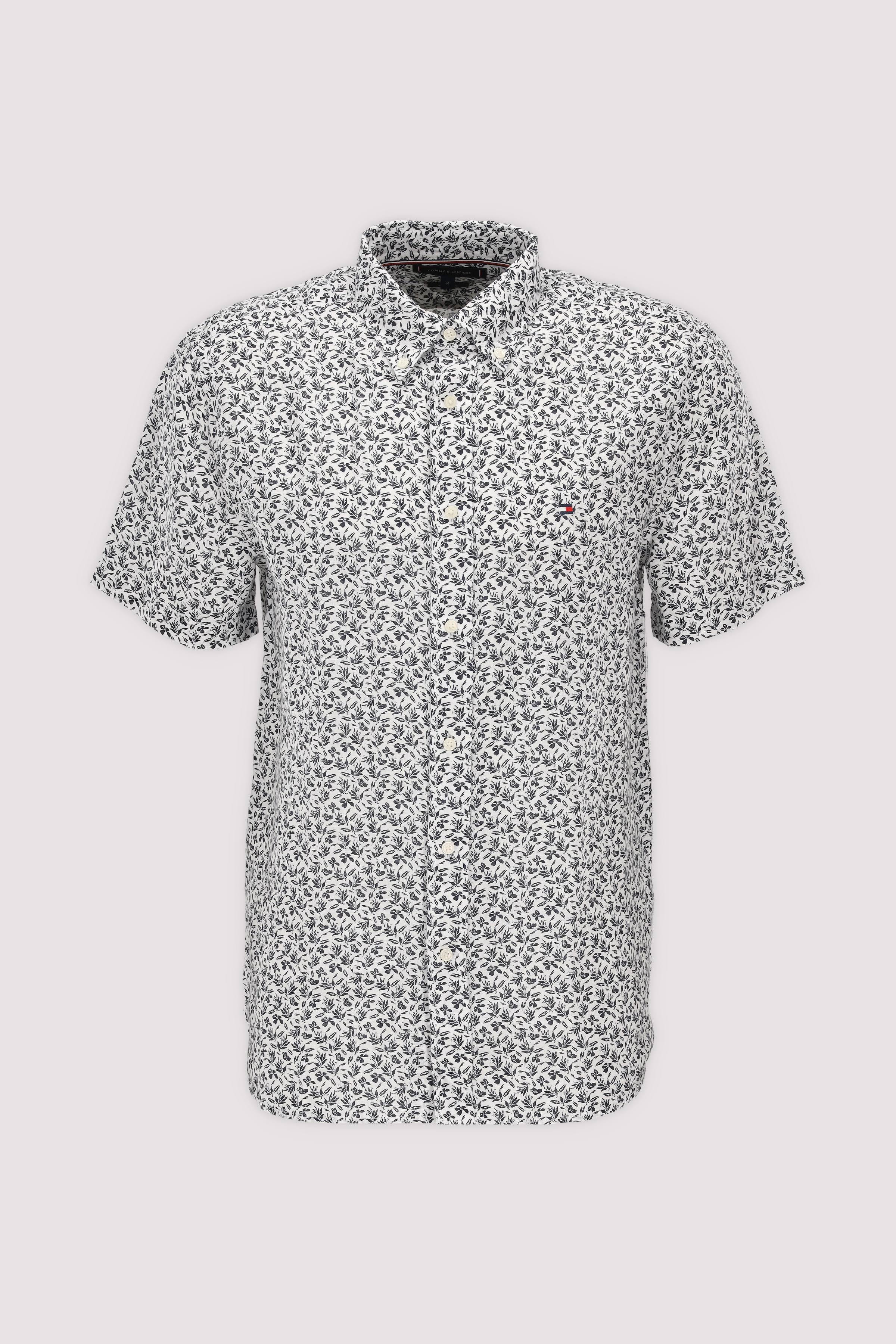 Tommy Hilfiger Leinenhemd Weiß