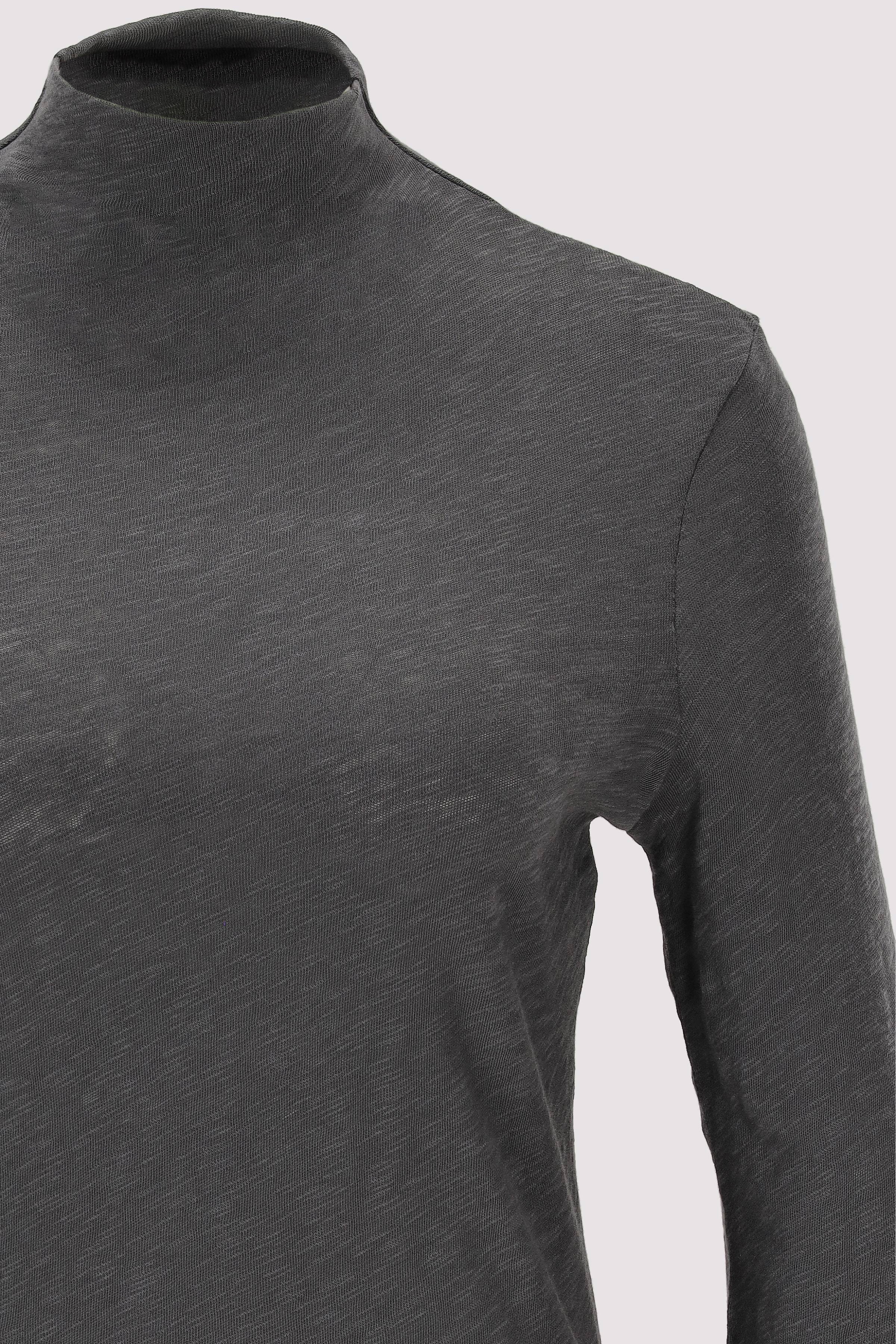 Marc O Polo Casual - Marc O'Polo Damen Longsleeve grau