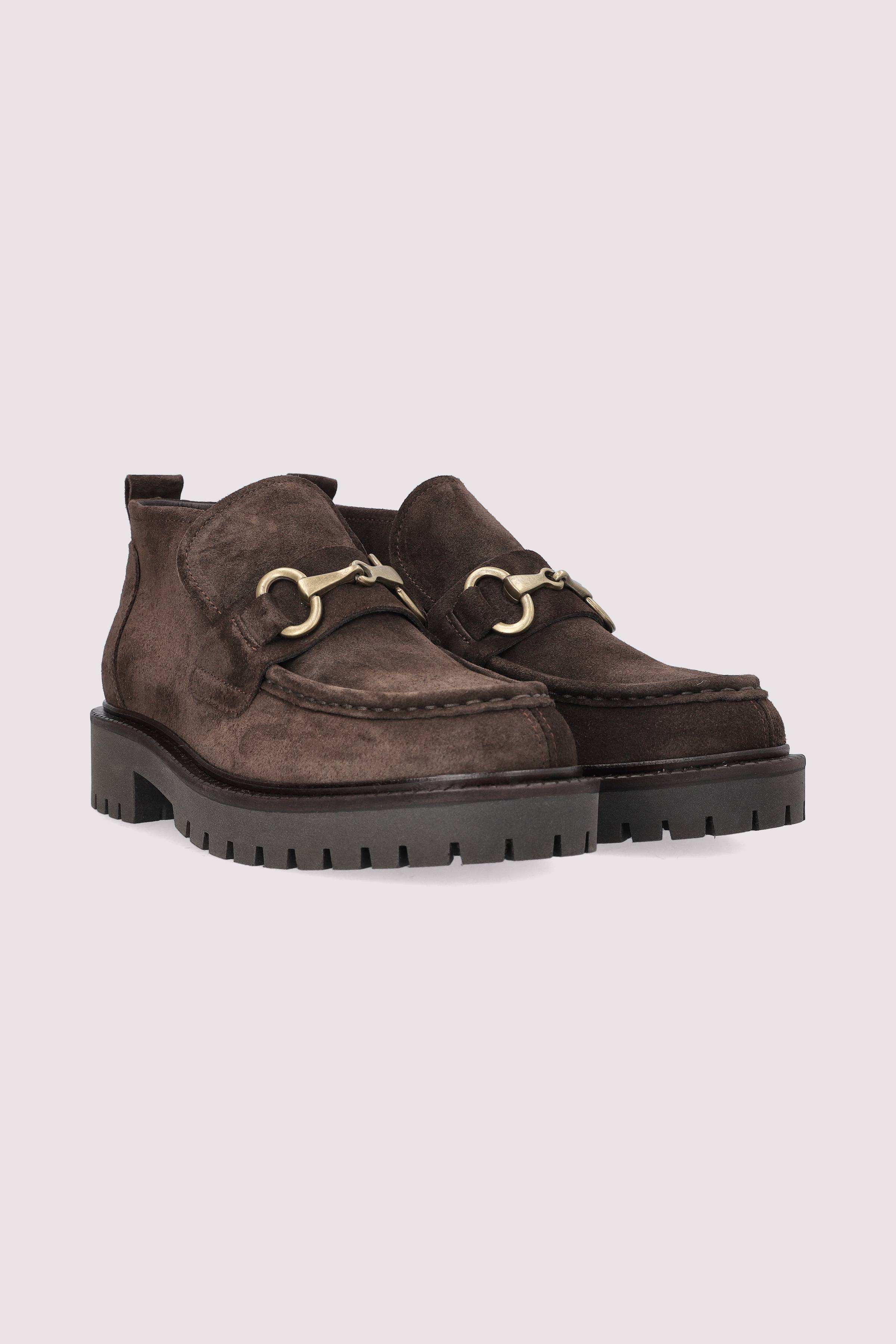 Marc O Polo Schuhe - Marc O'Polo Damen-Leder-Slipper braun