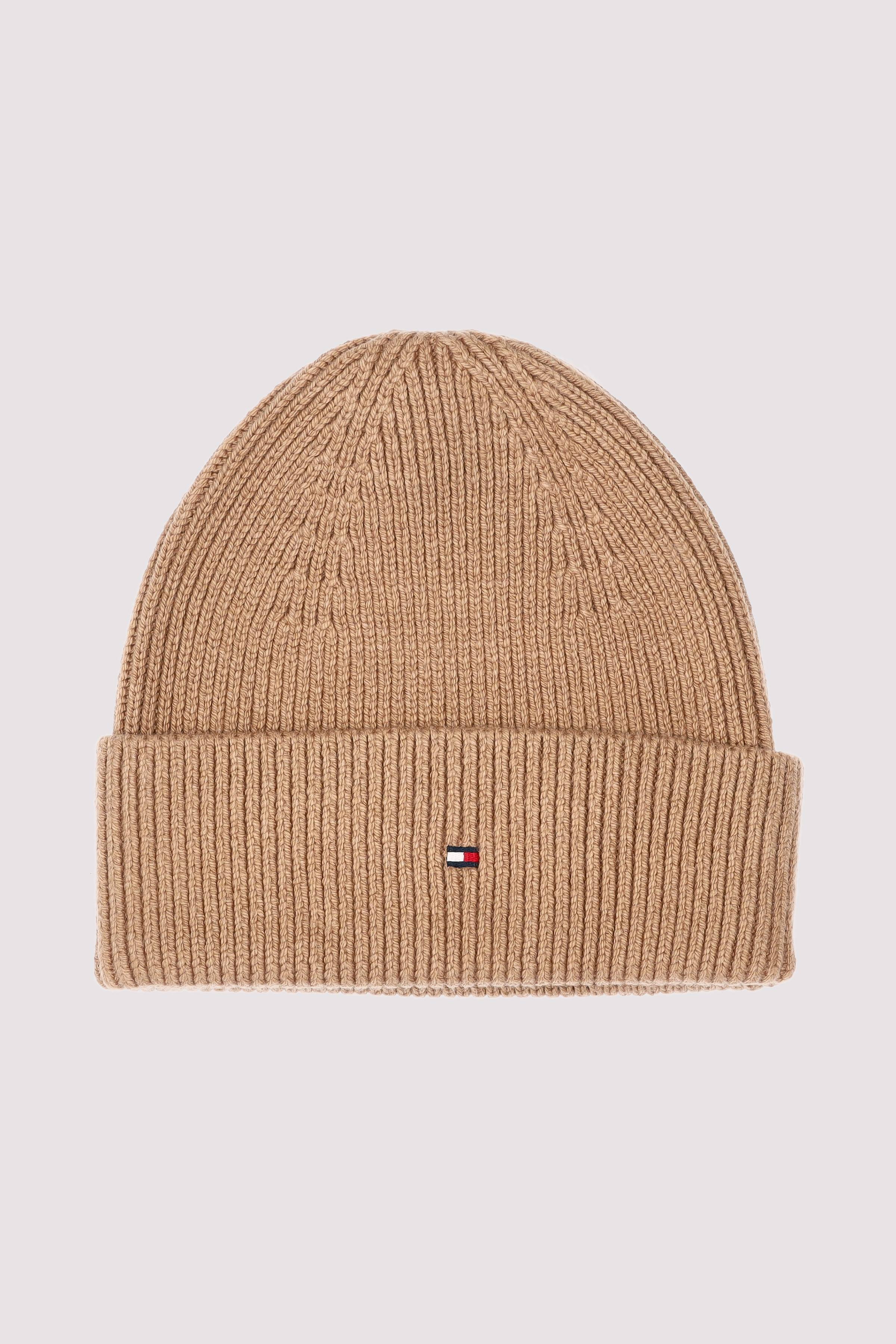 Tommy Hilfiger khakifarbene Mütze, warm