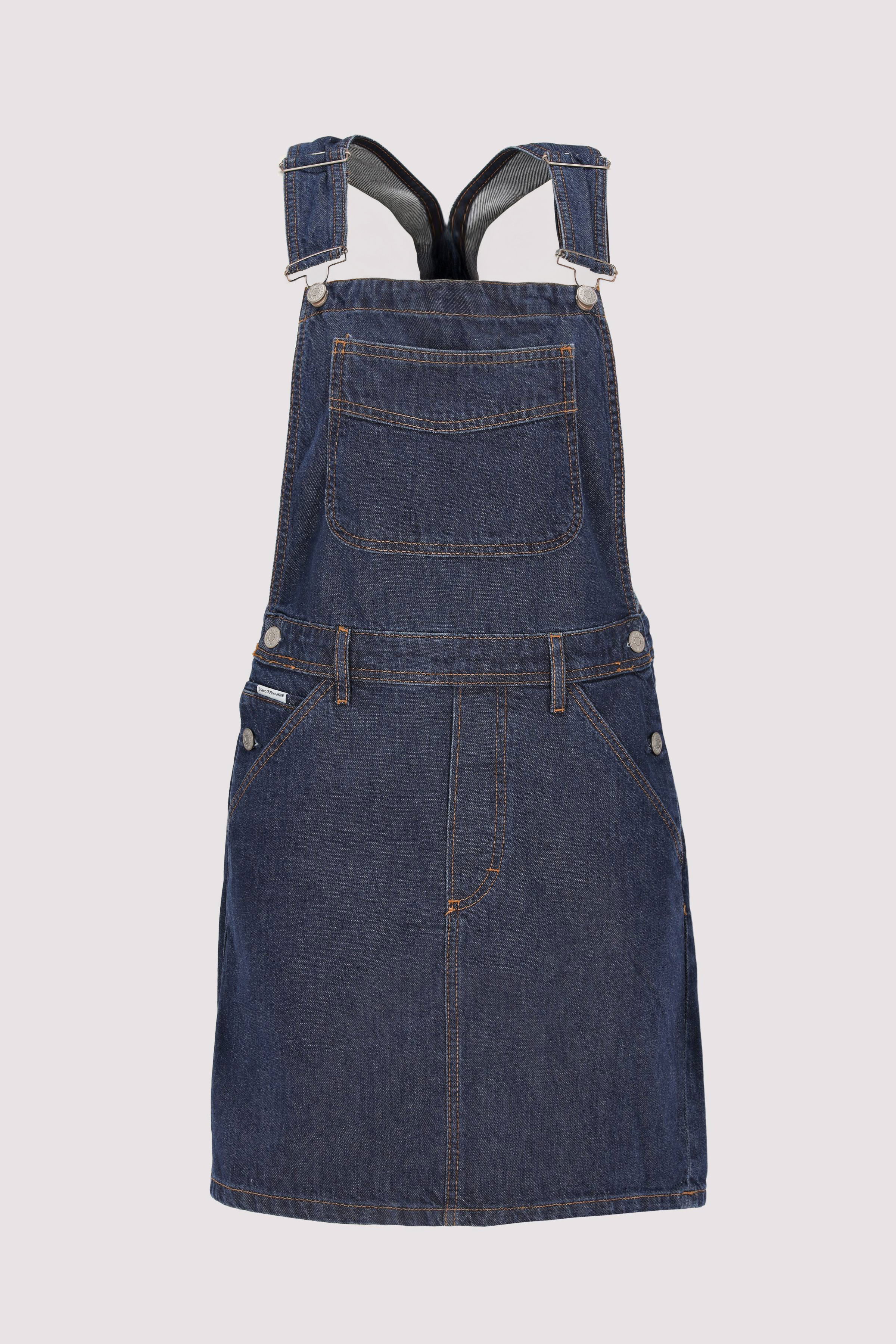 Denim Dungaree Dresses, Mini L