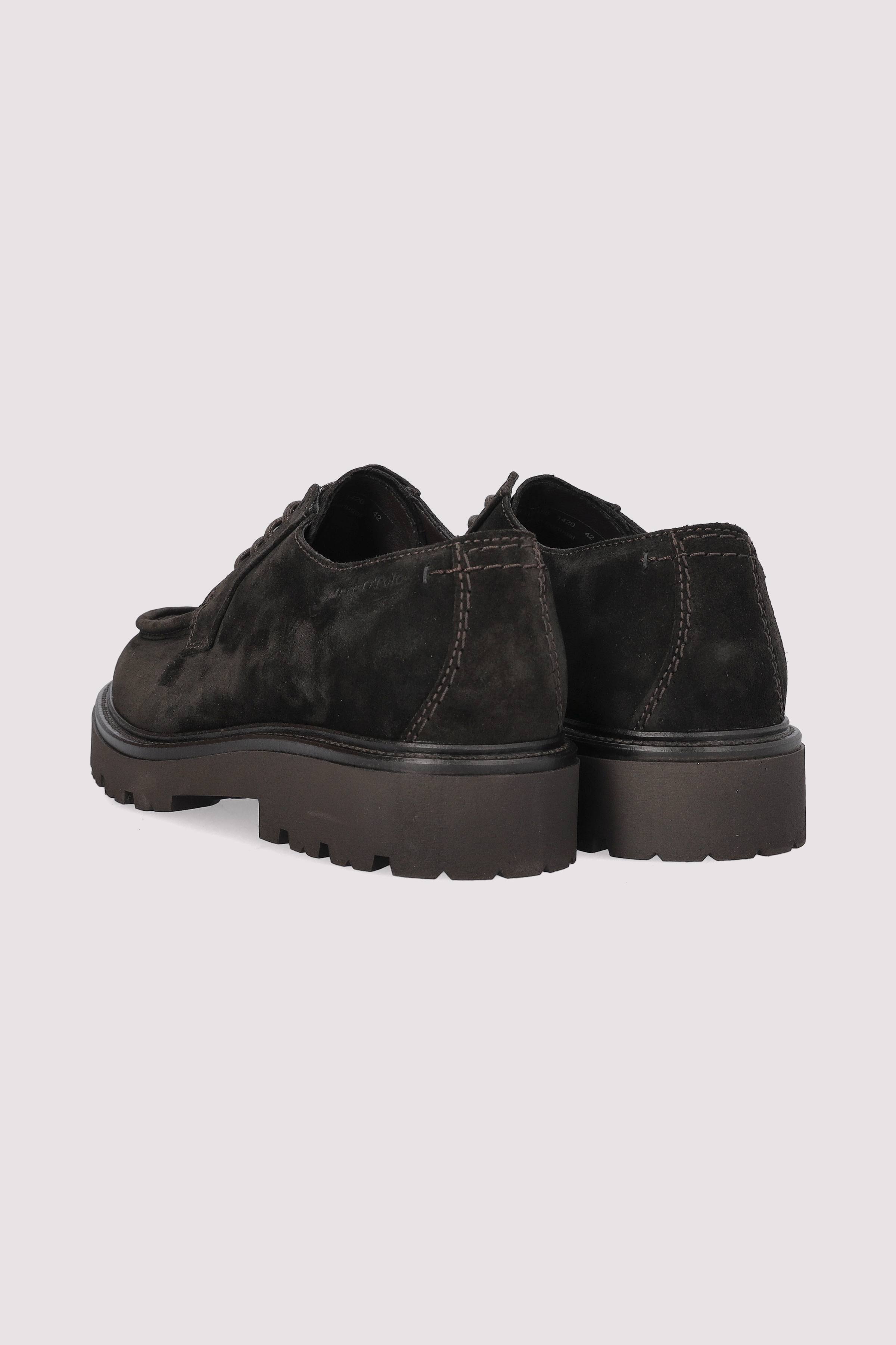 Marc O Polo Schuhe - Marc O'Polo Herren Sneaker Braun Leder