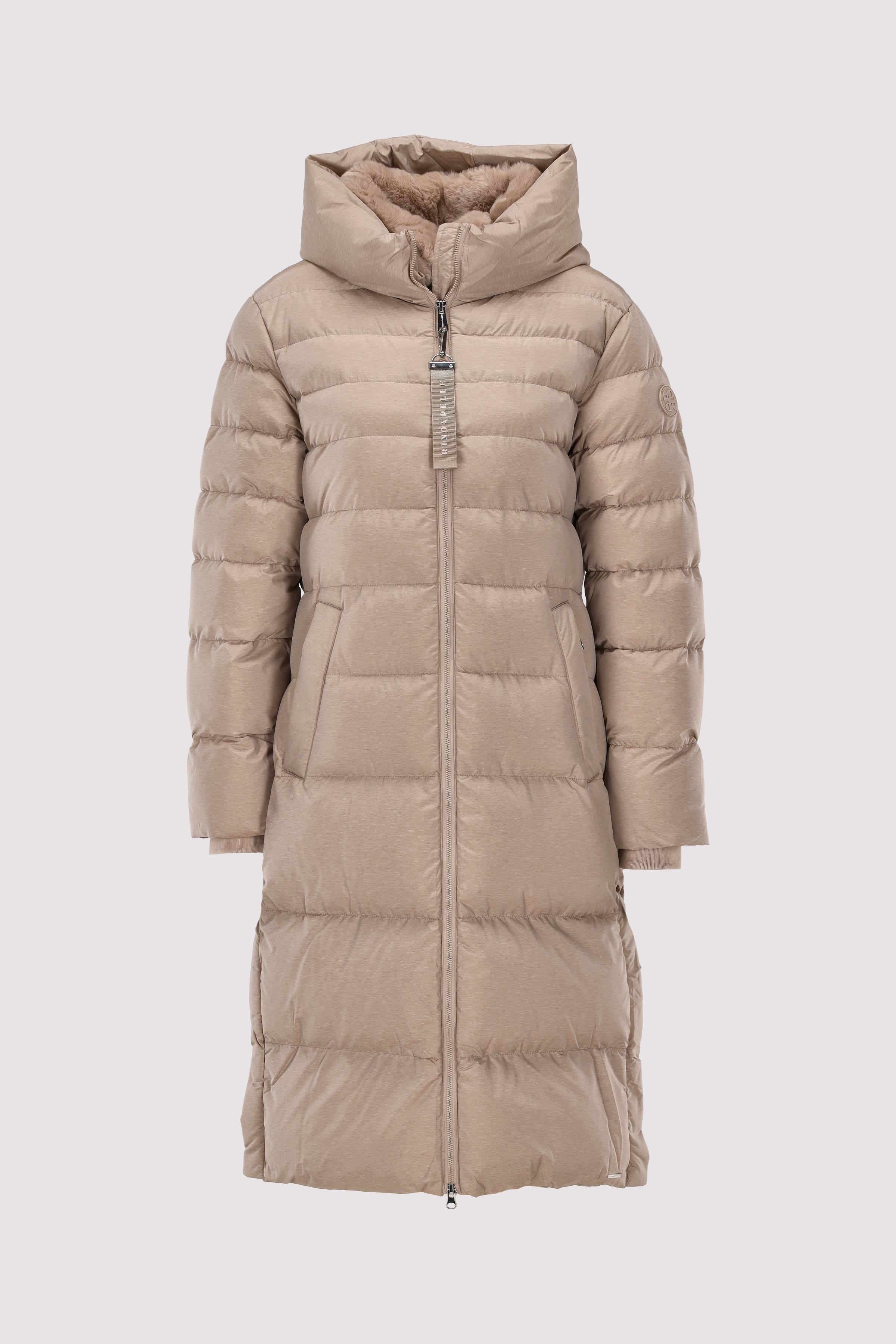 Rino and Pelle Damen Puffermantel Mocha