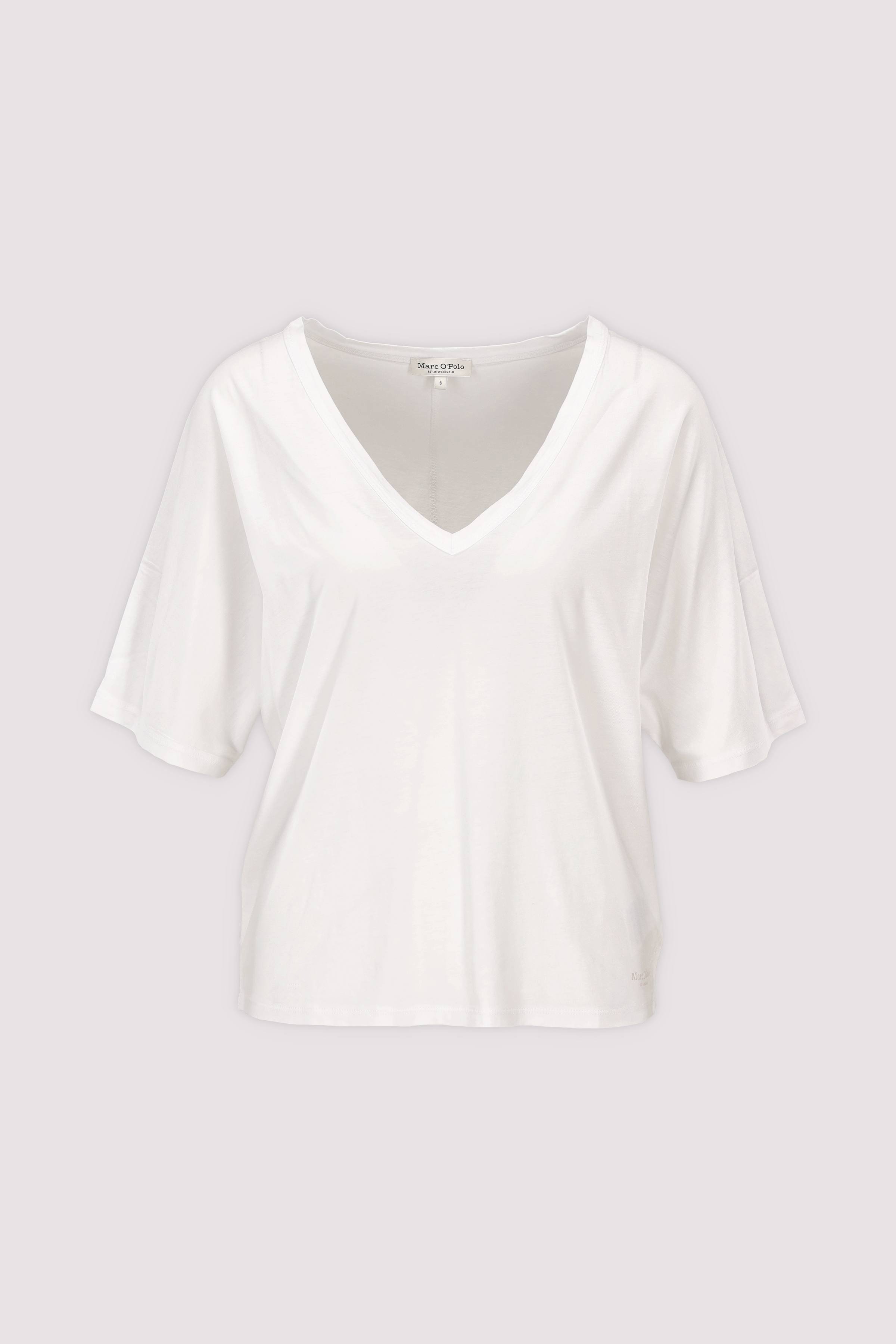 Marc O'Polo Damen T-Shirt Lyocell-Mix