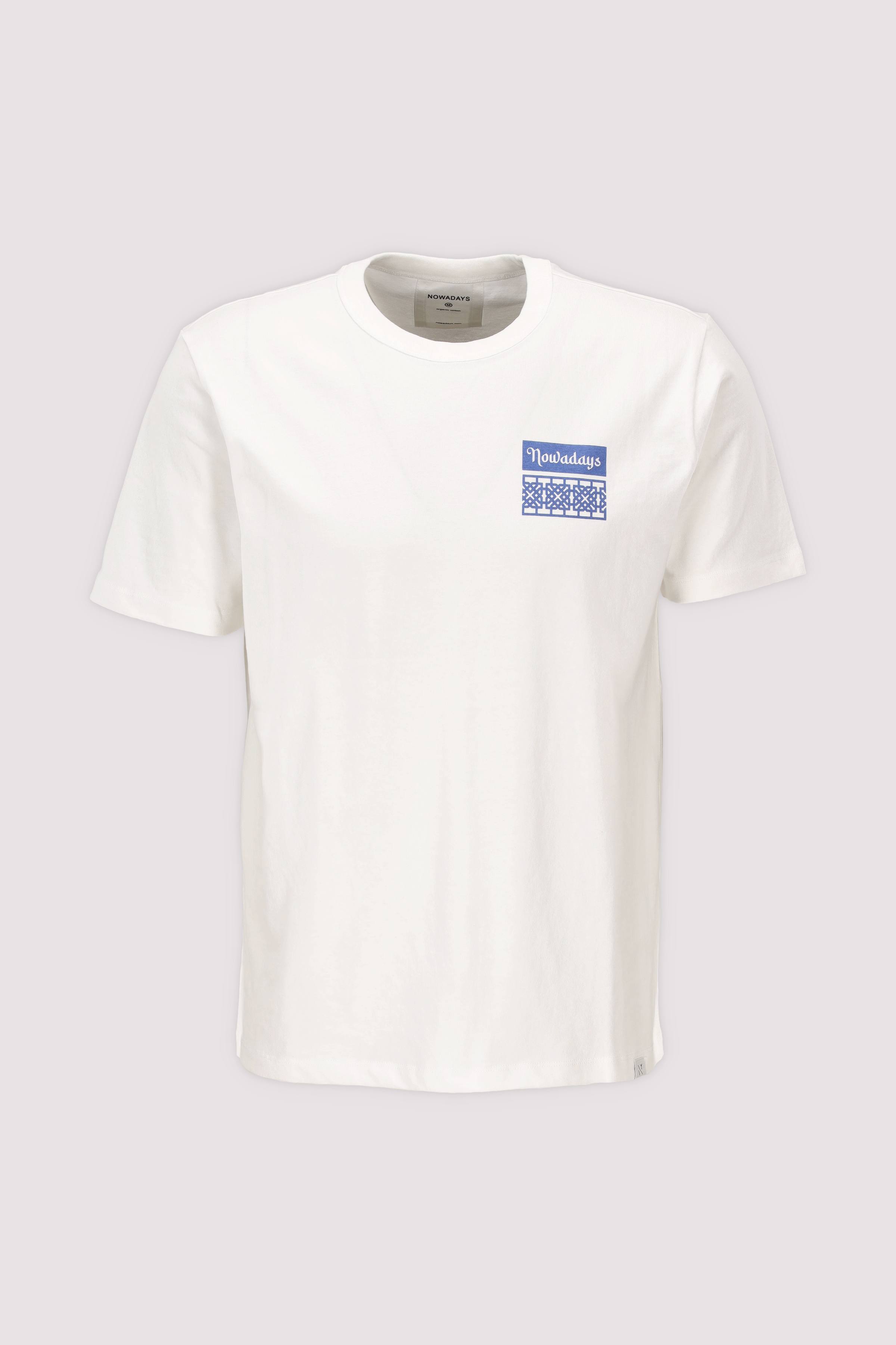 moroccan grid t-shirt