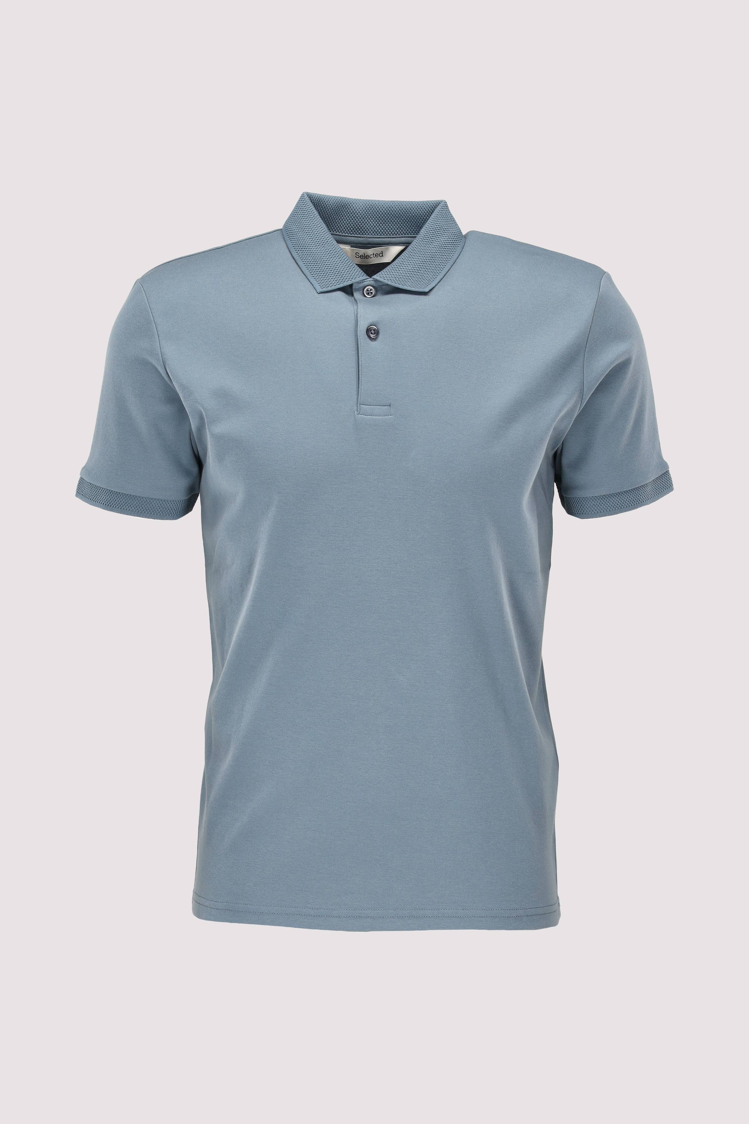 SLHFAVE BUTTON SS POLO NOOS