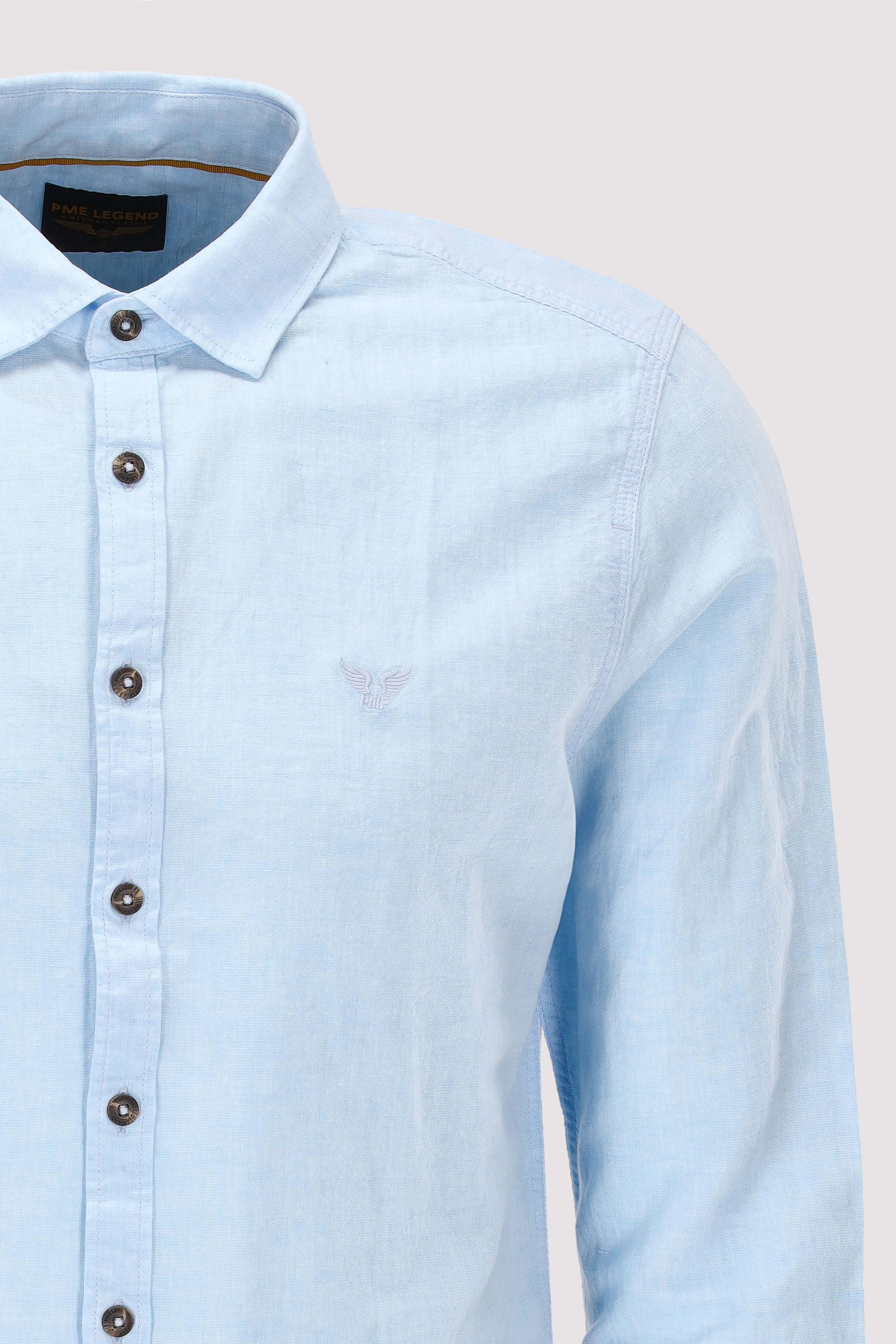 PME Legend - Long Sleeve Shirt Cotton Linen PME Legend - Long Sleeve Shirt Cotton Linen