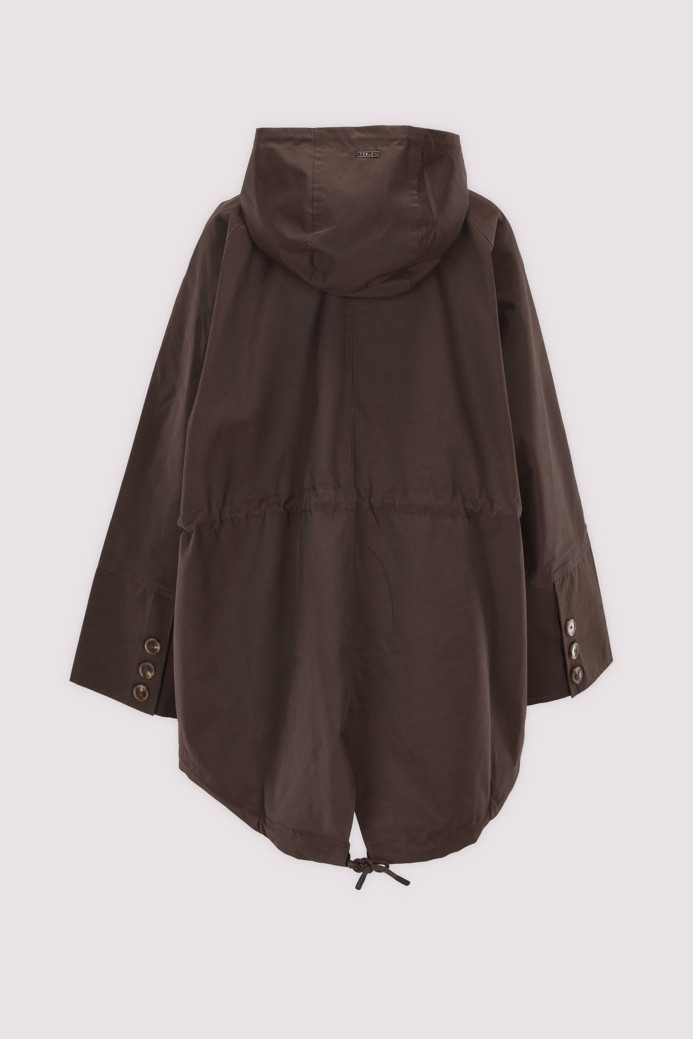 Deblon Sports Damen Regenmantel braun