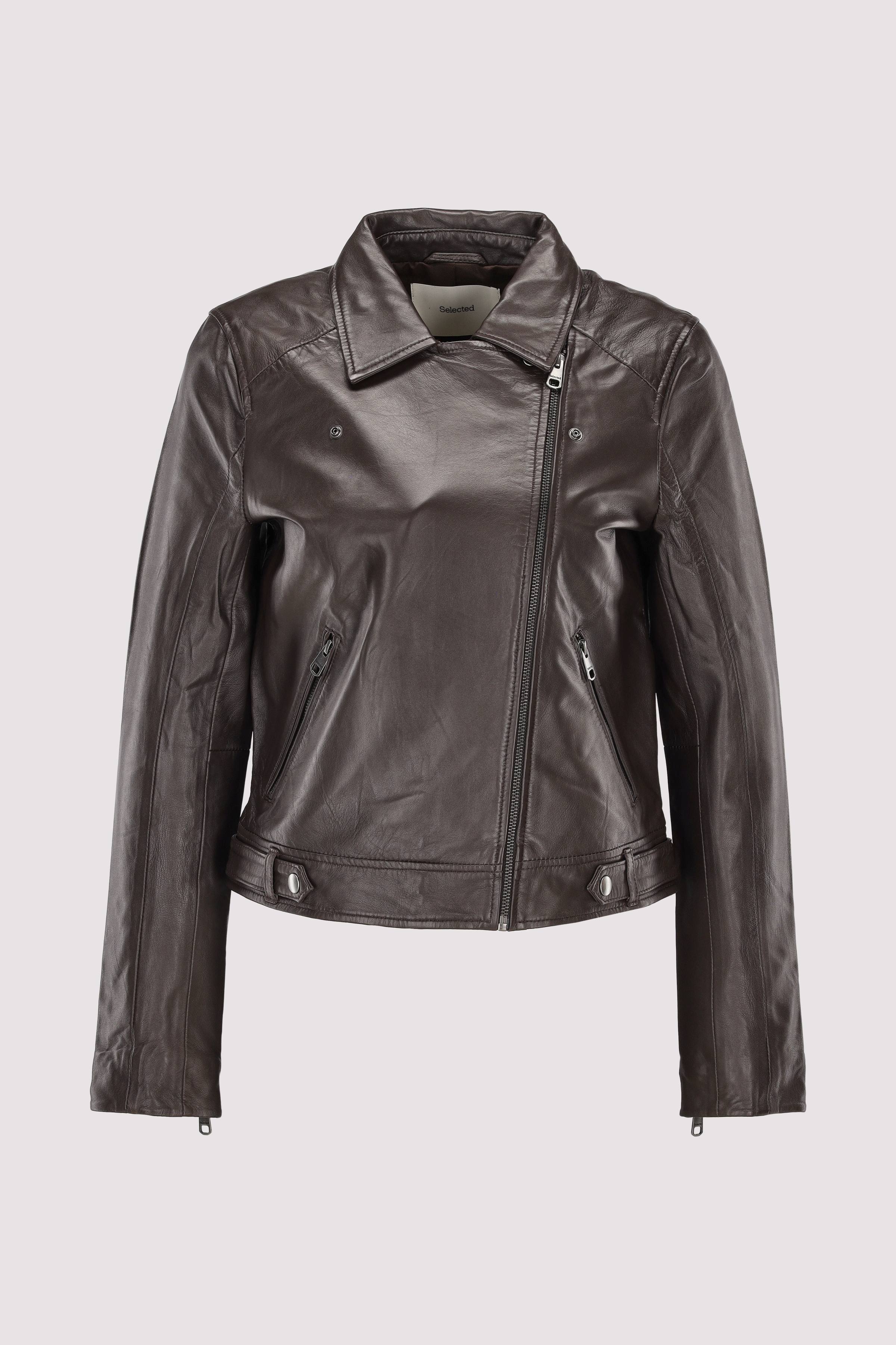 SLFKATIE LEATHER JACKET B NOOS