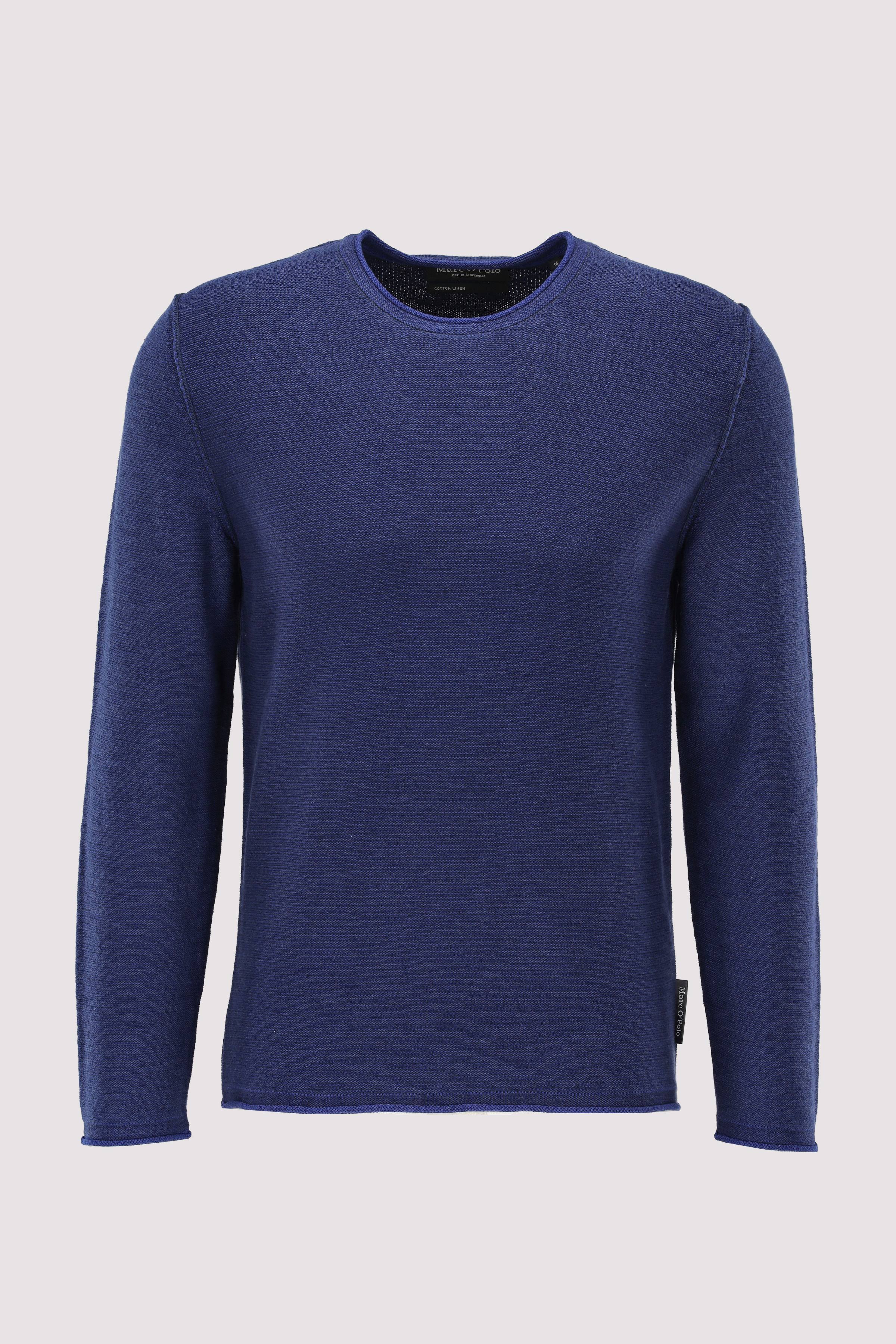 Crewneck, cotton linen, fine l