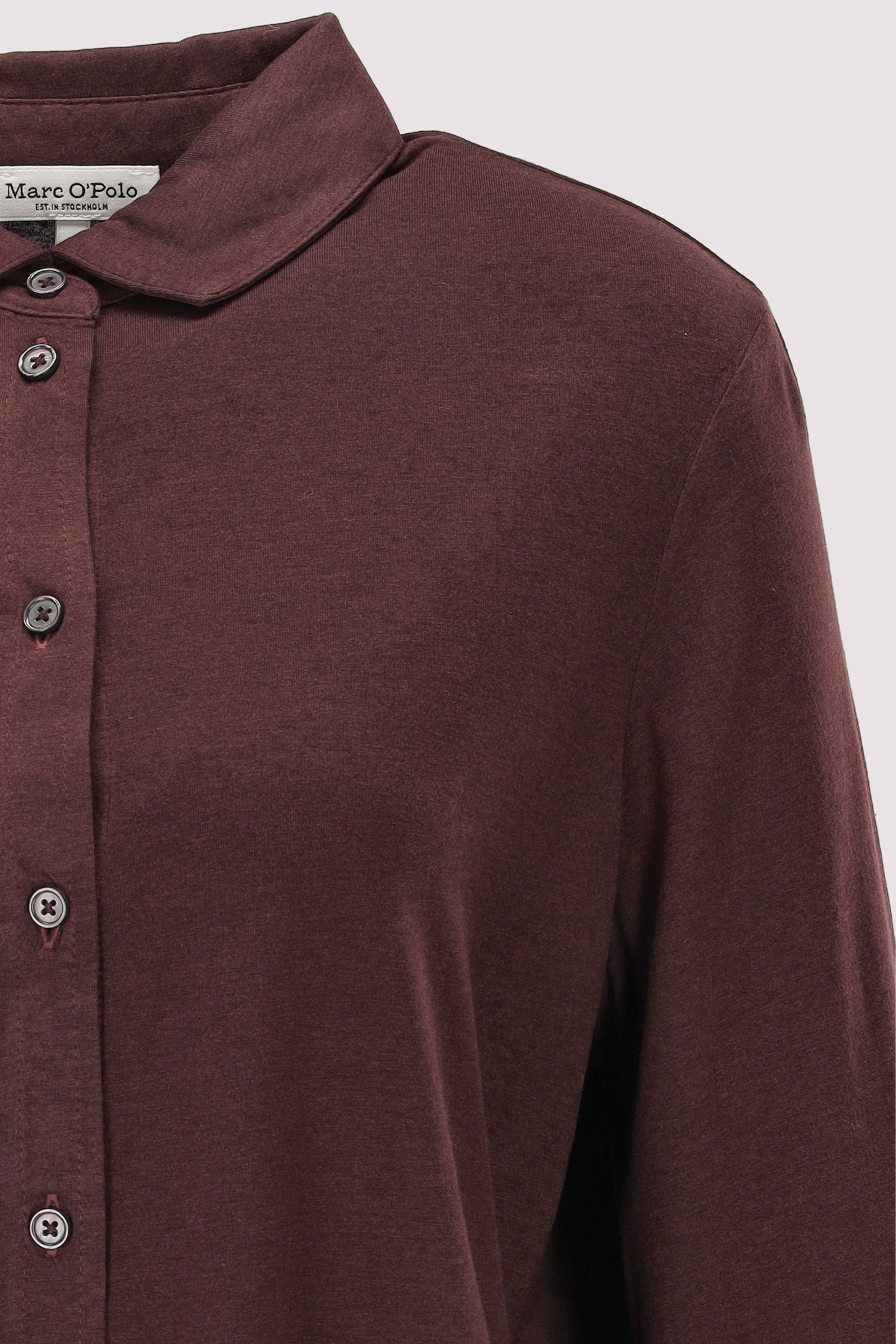 Marc O Polo Casual - Marc O'Polo Kurzarmbluse aus Lyocell