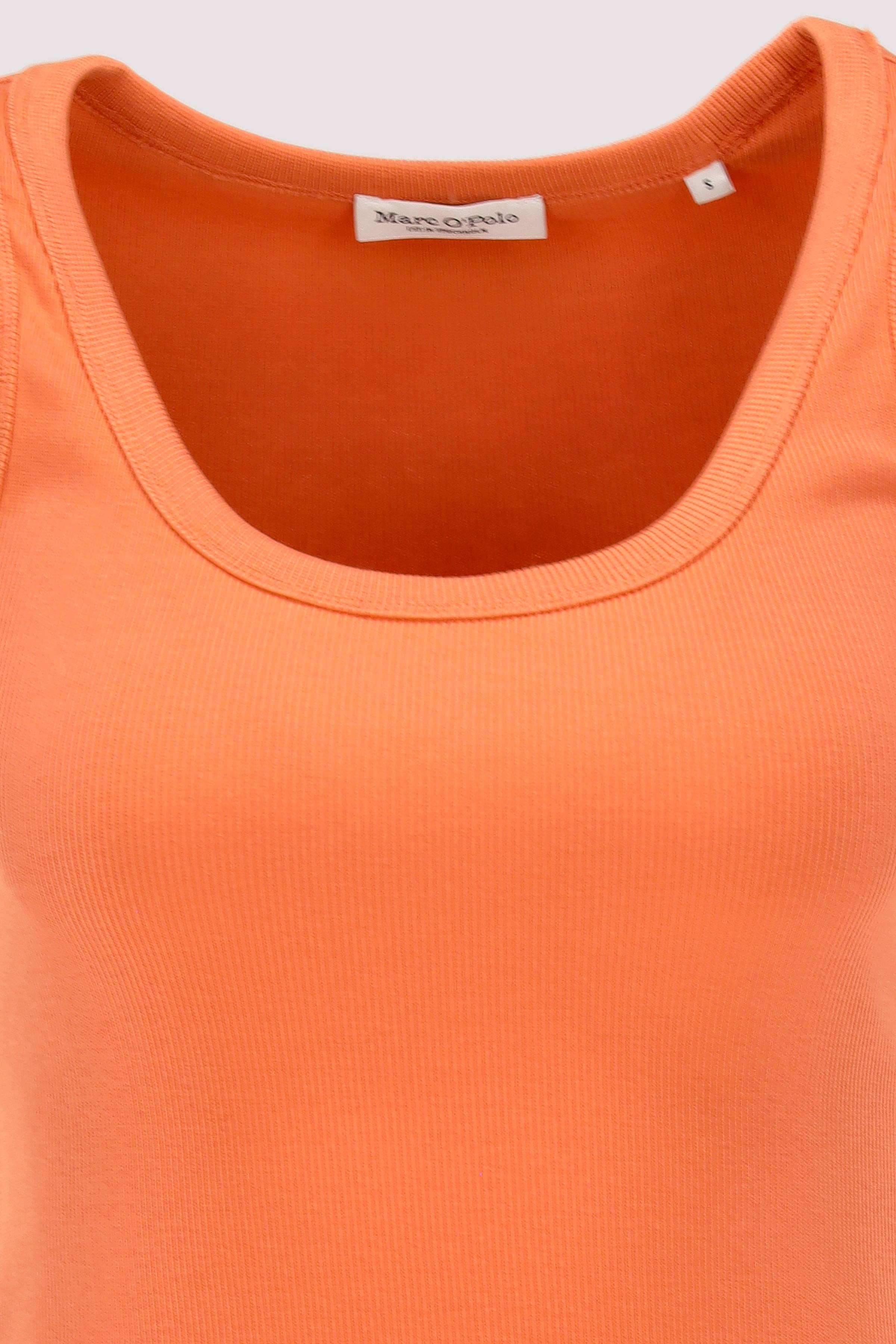 Marc O Polo Casual - Marc O'Polo Damen Top Orange Baumwolle