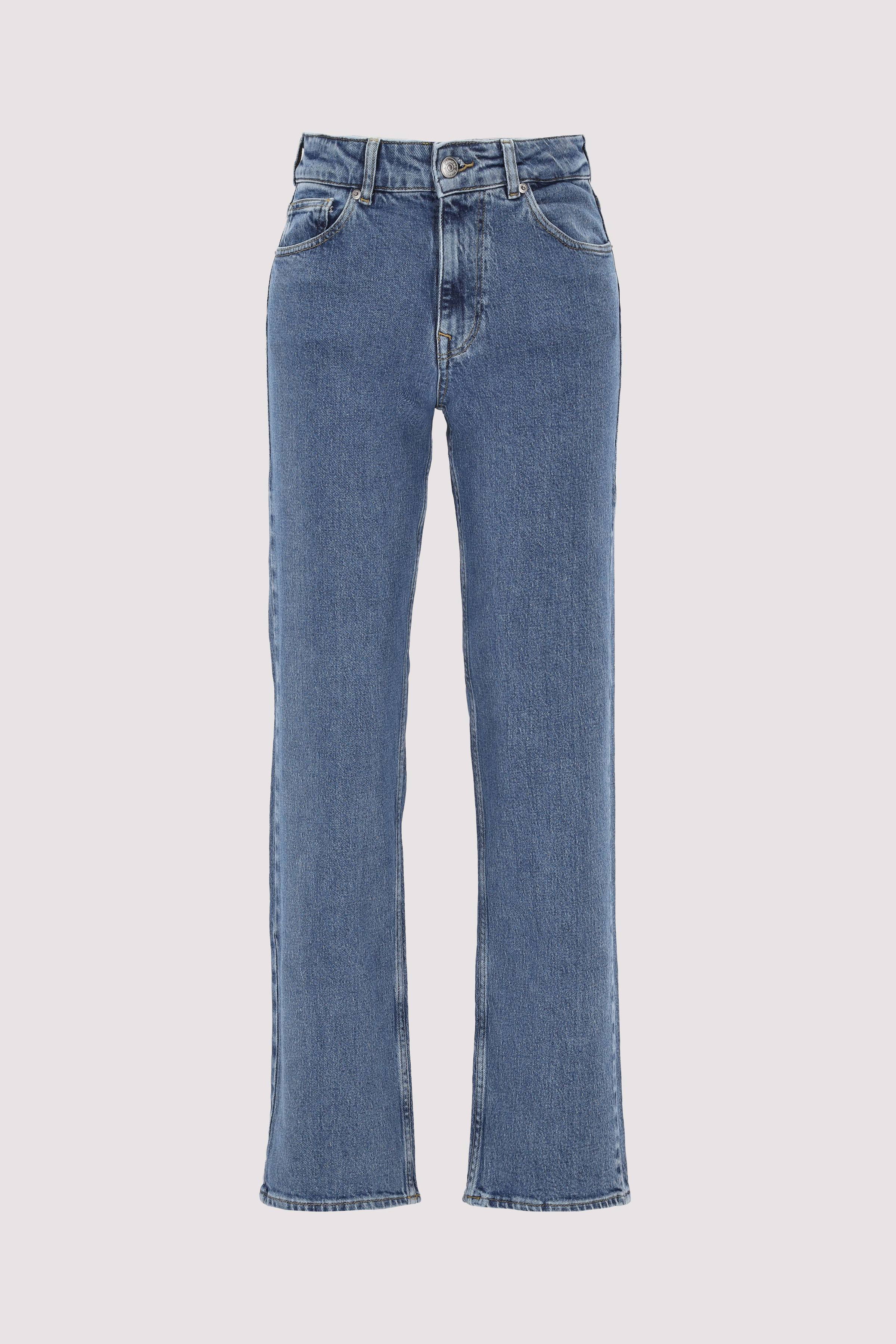 SLFSTRAIGHT BEA-KORI MW JEANS 