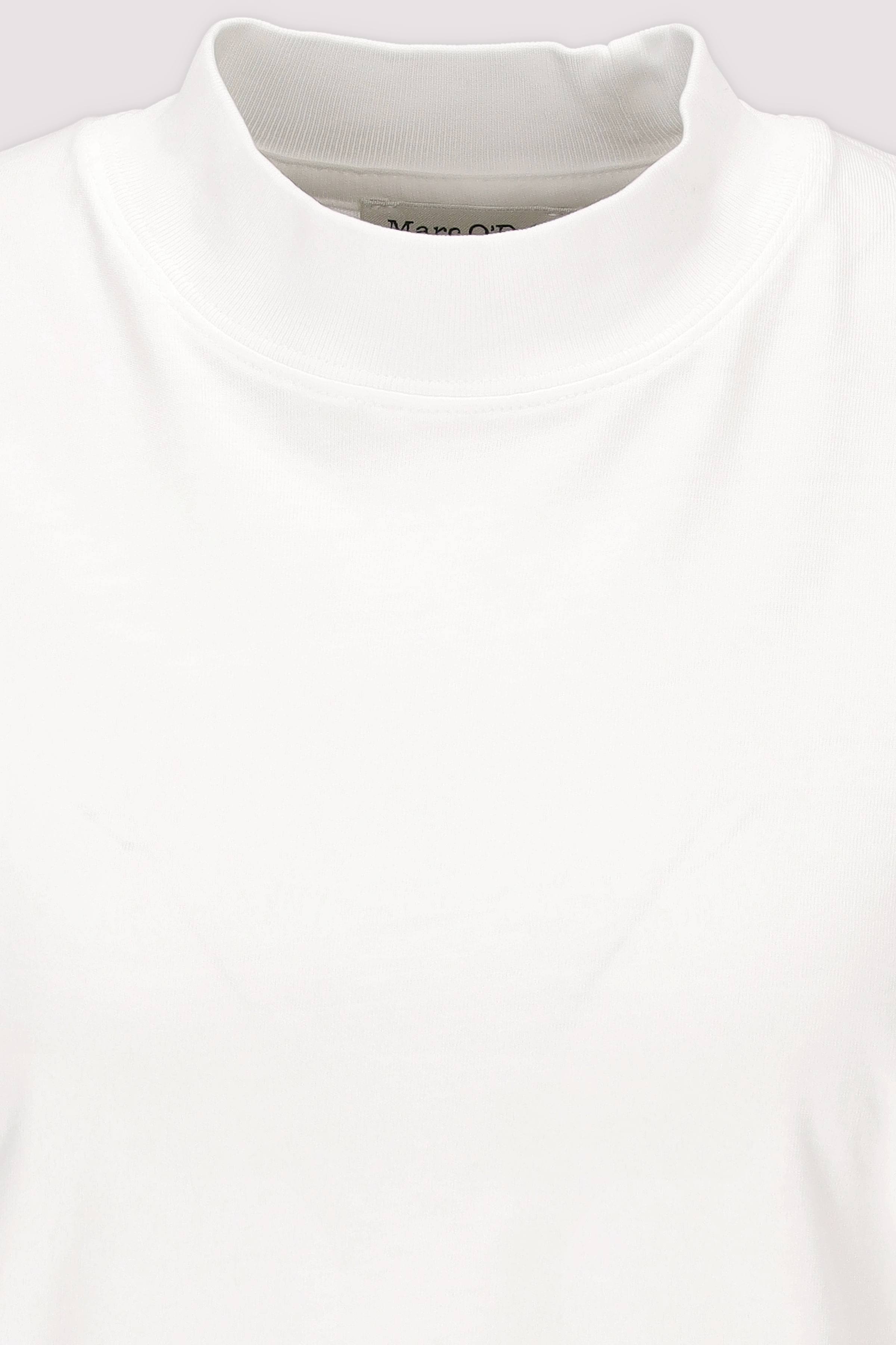 Marc O Polo Casual - Marc O'Polo Damen kurzarm T-Shirt weiß