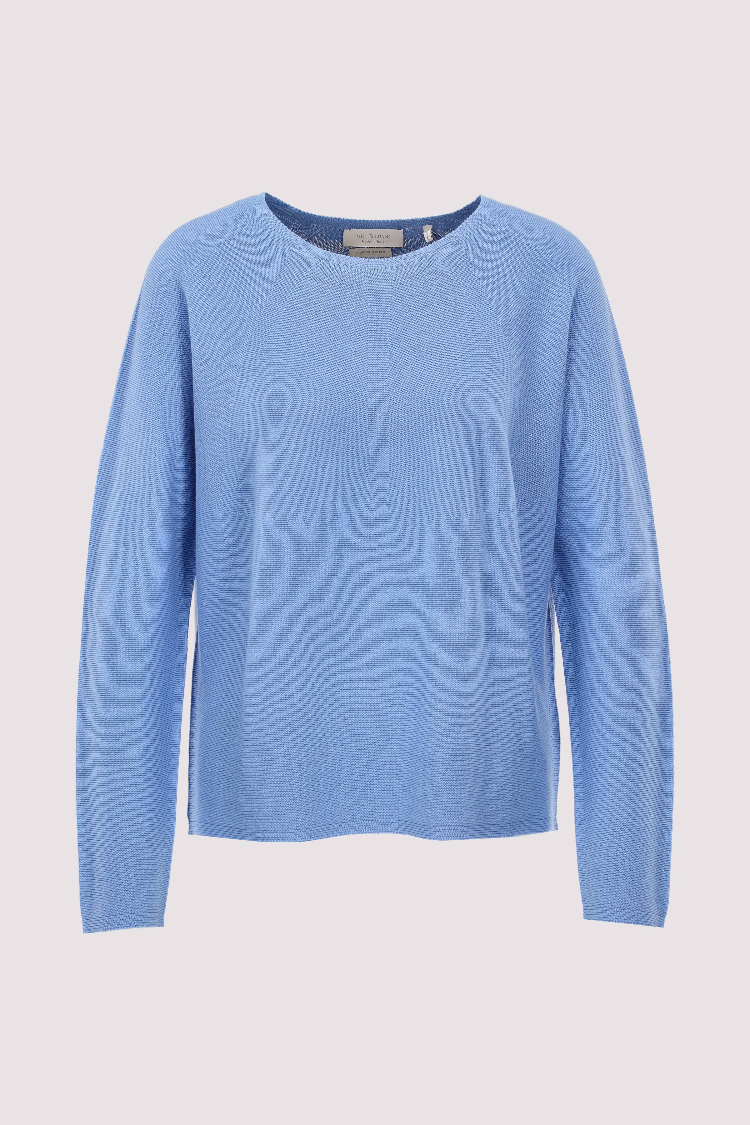 Crew Neck Drop Shoulder