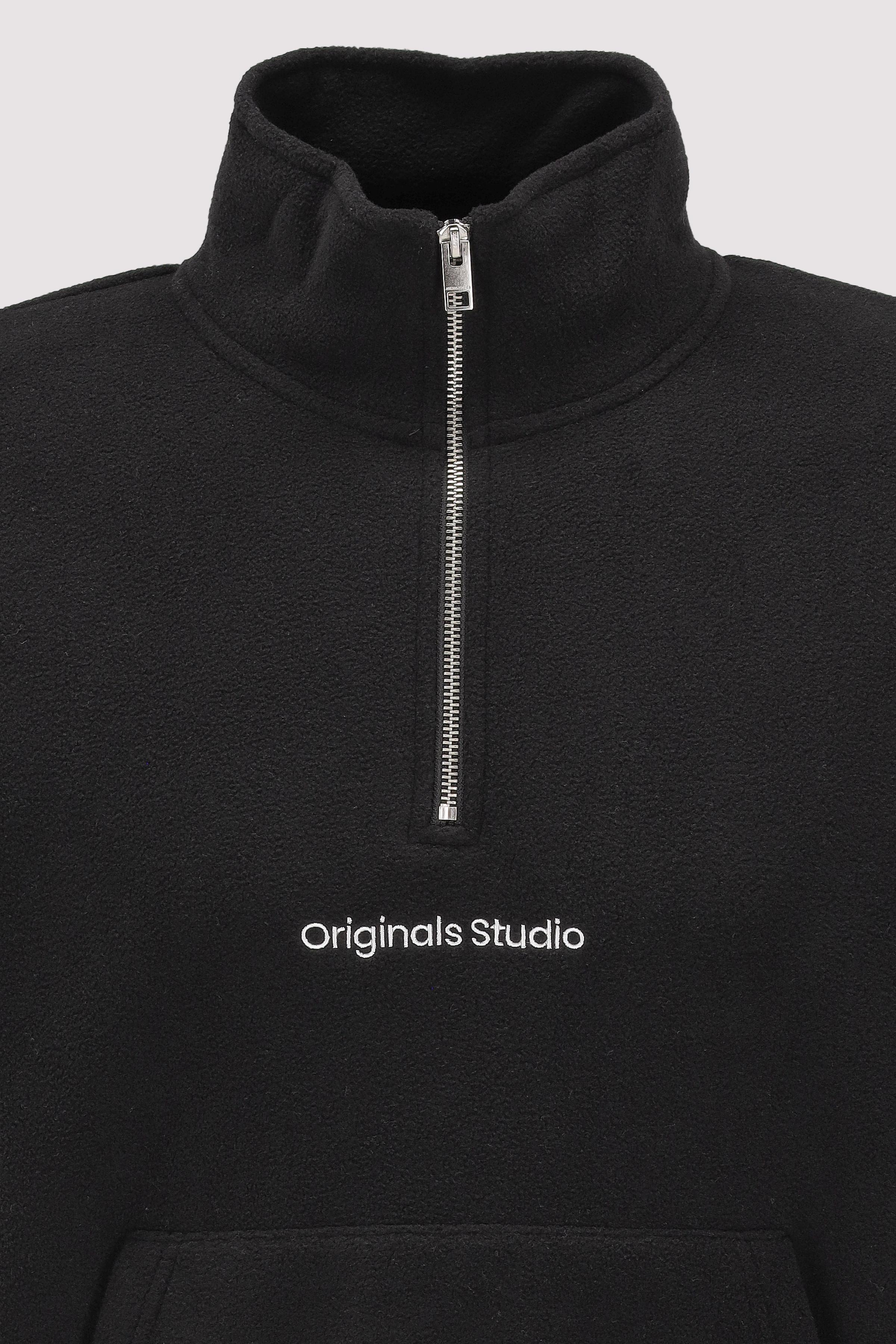 Jack and Jones - JORVESTERBRO FLEECE QUARTER ZI