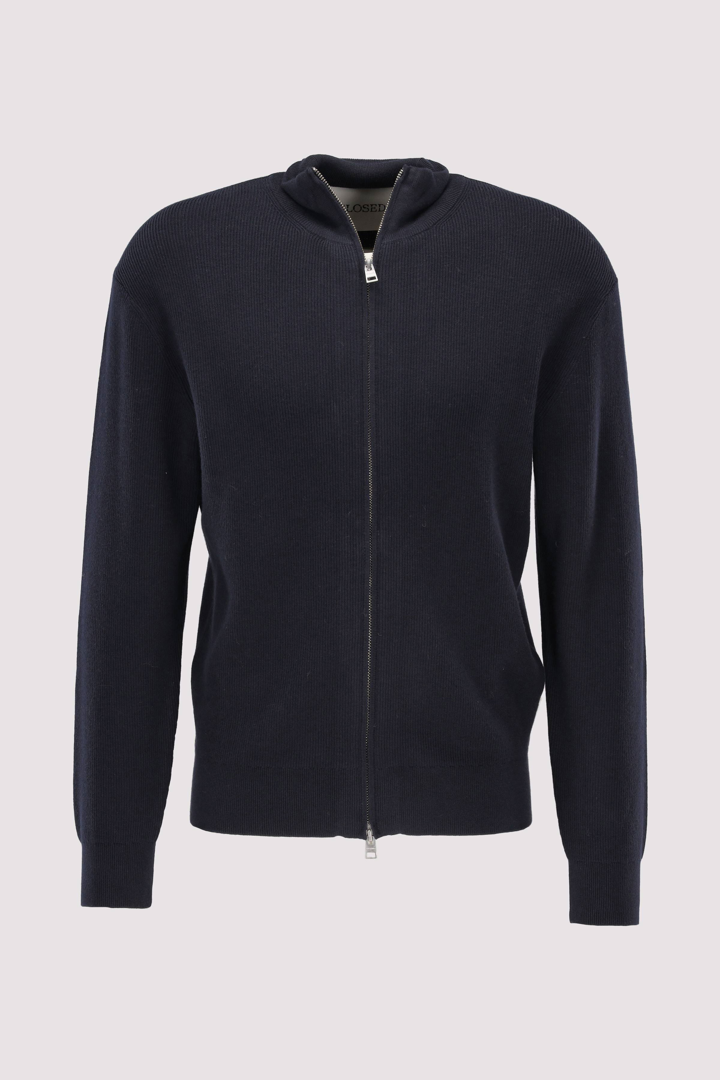 Zipped cardigan